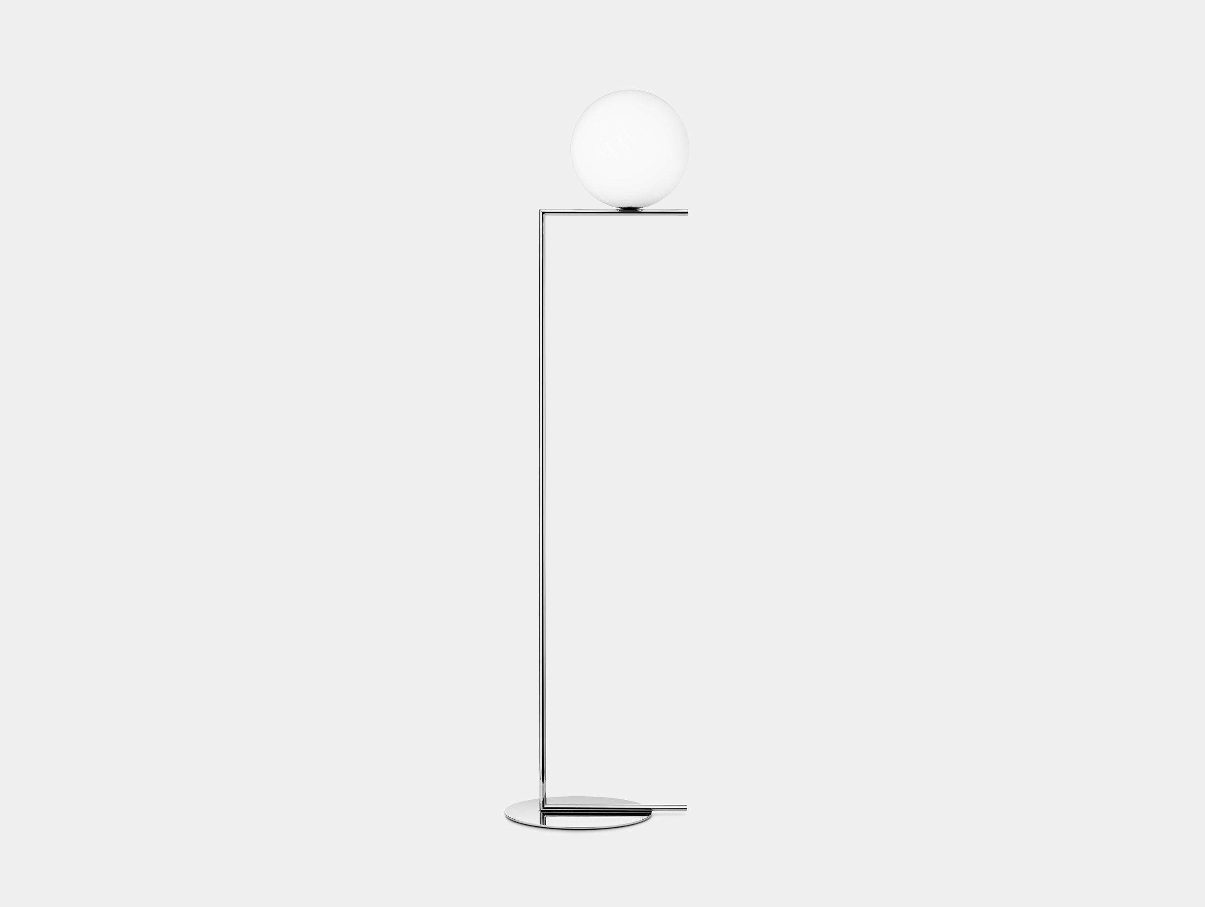 Flos Ic F2 Floor Light Chrome 2 Michael Anastassiades