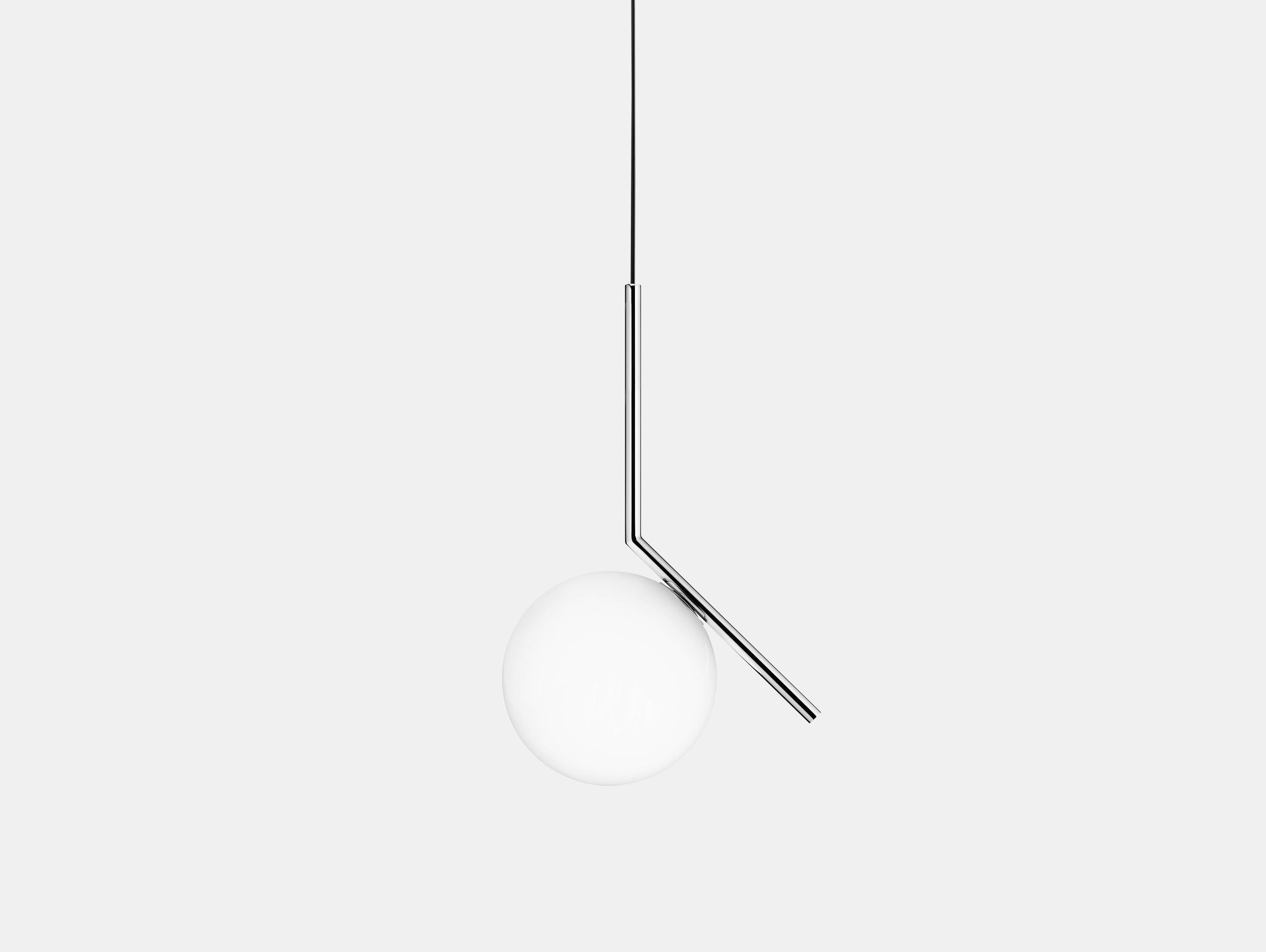 Flos Ic S1 Suspension Light Chrome Michael Anastassiades