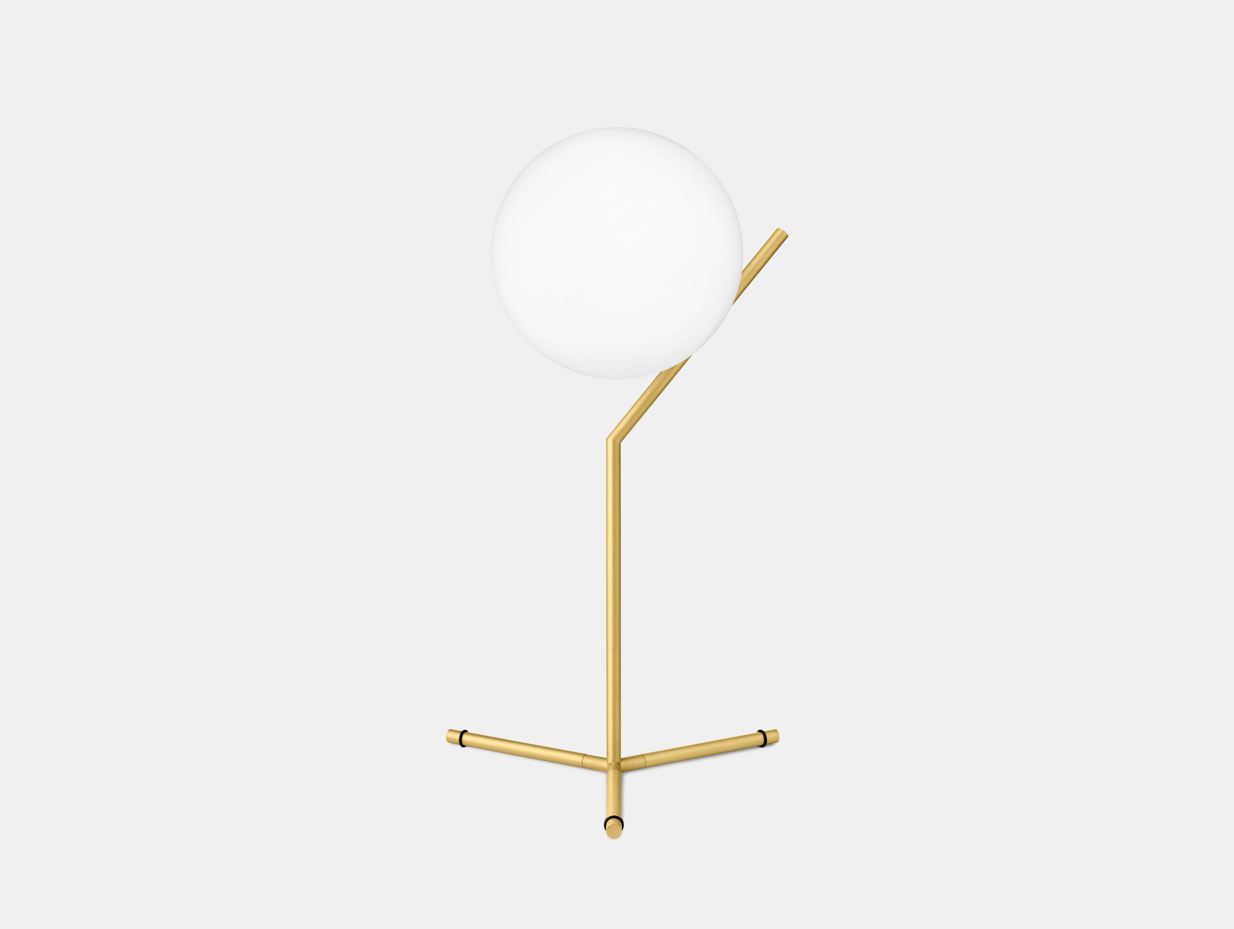 Flos Ic T1 High Table Light Brass Michael Anastassiades