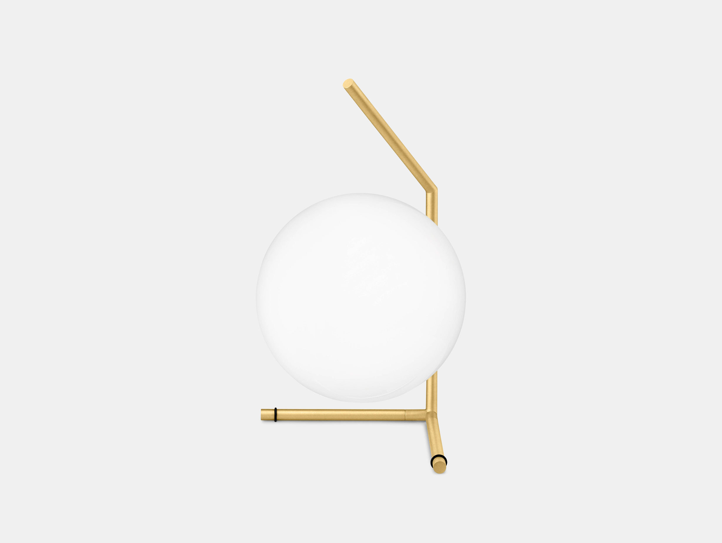 Flos Ic T1 Low Table Light Brass Michael Anastassiades