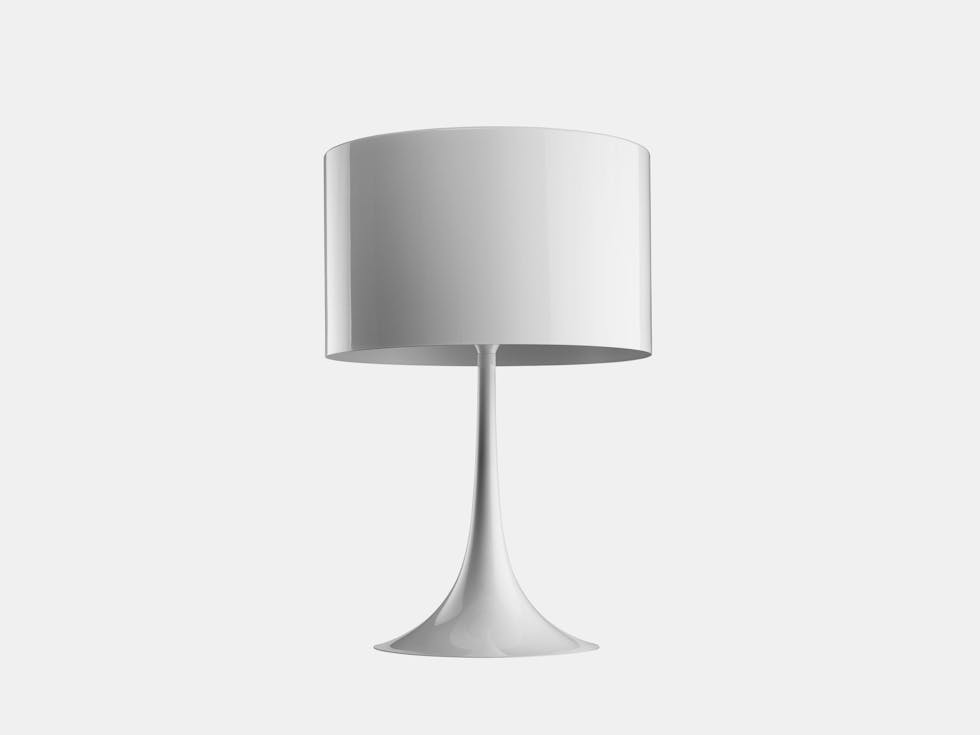 Flos Spun Table Light White Sebastian Wrong Flos Spun Table Light White Sebastian Wrong
