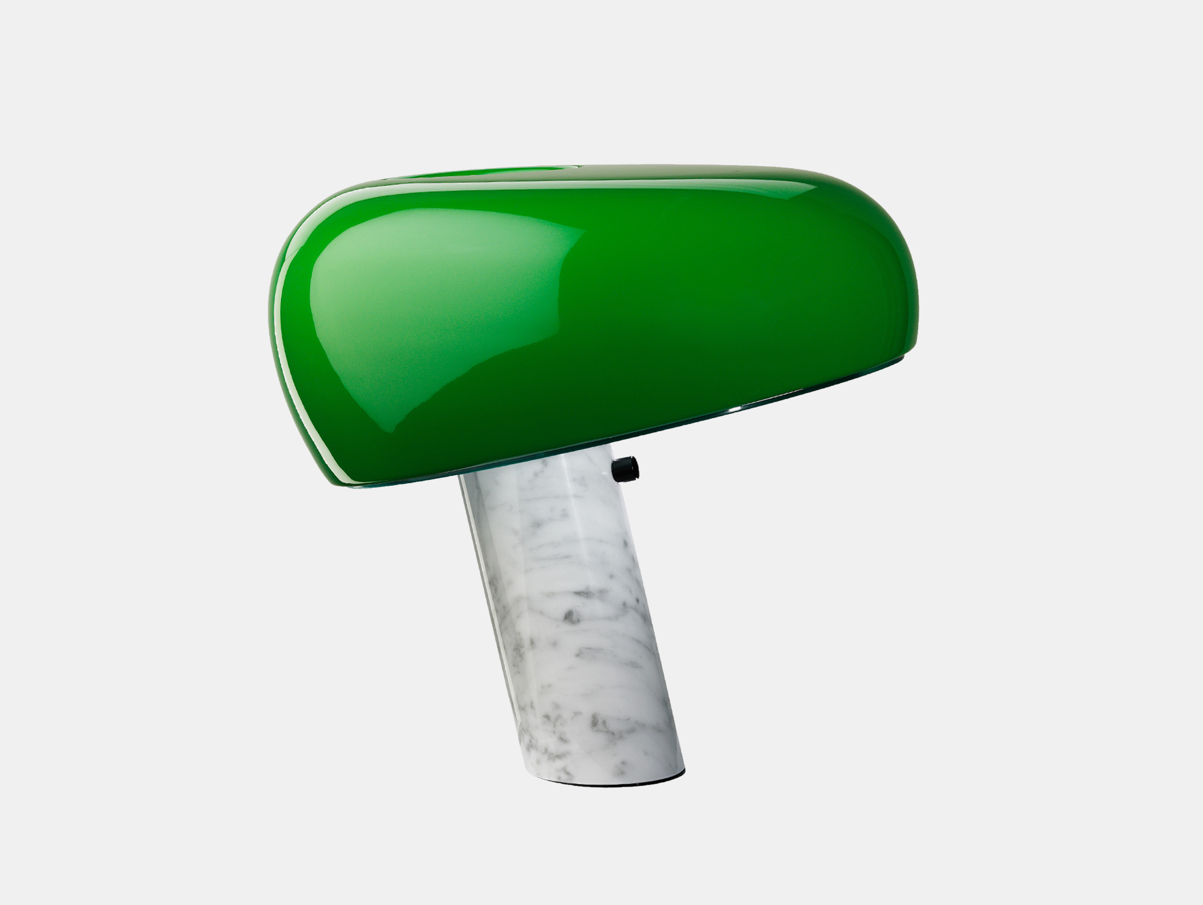 Flos snoopy table lamp green shade