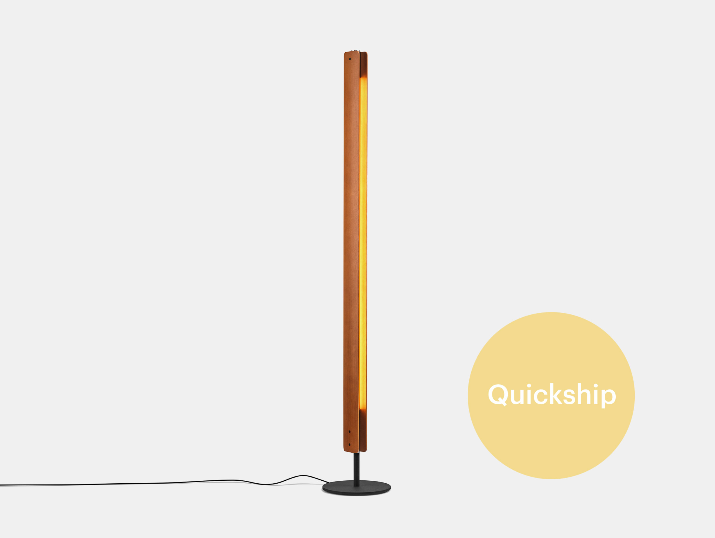 Quickship flos tobia scarpa seki han floor light