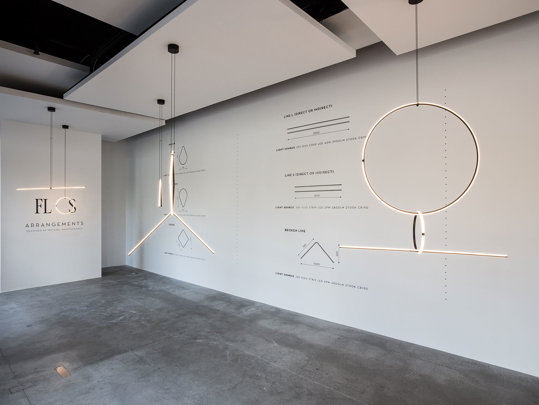 Flos Arrangements Pendant Lights Michael Anastassiades
