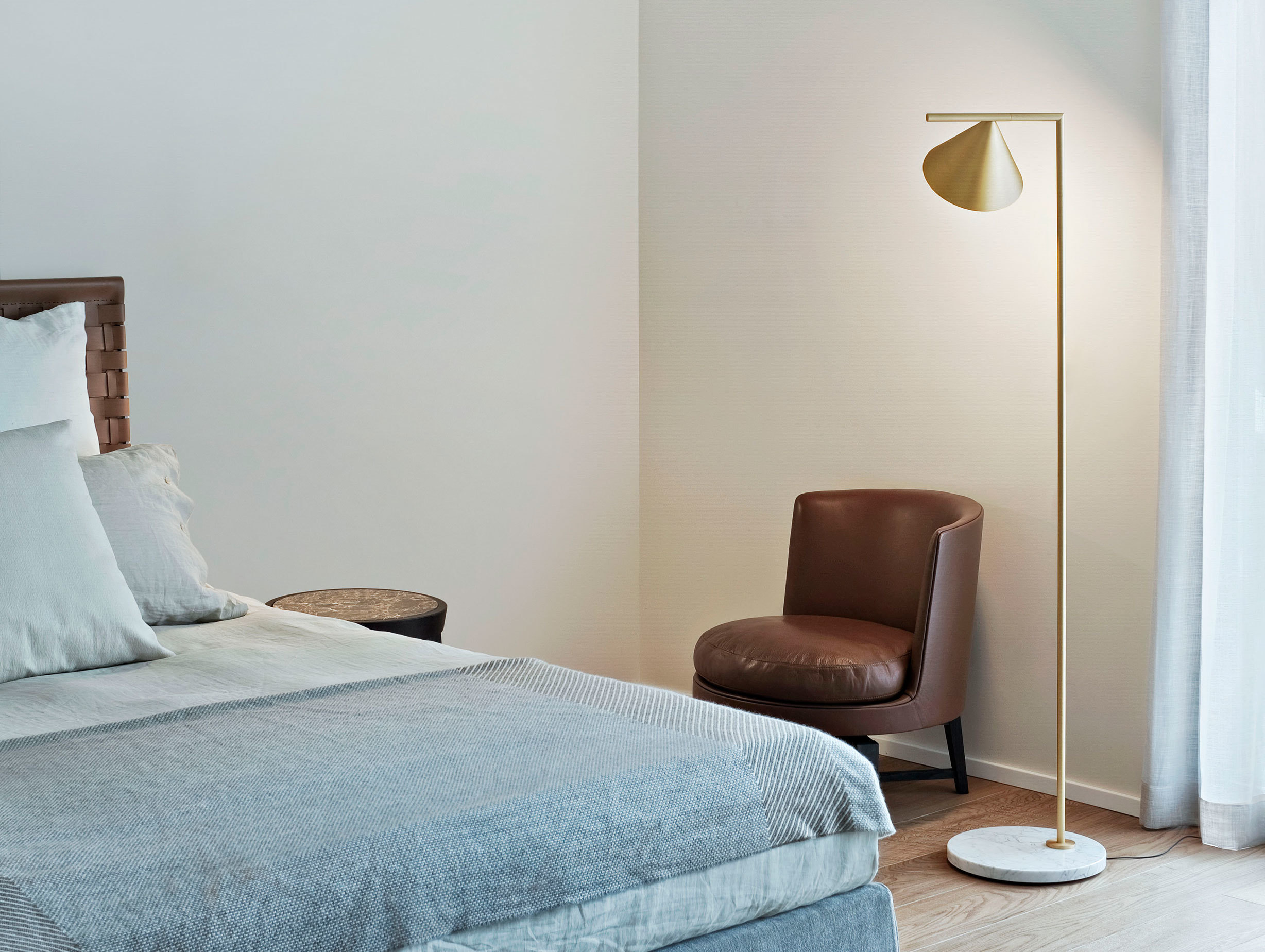 Flos Captain Flint Floor Bedroom Michael Anastassiades