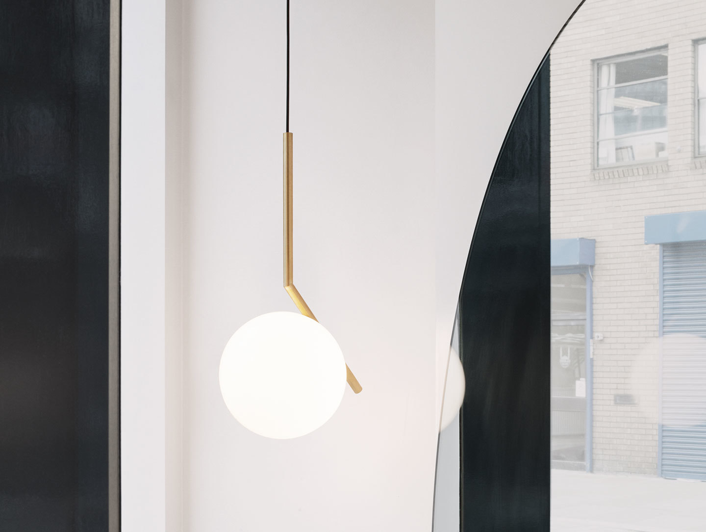 Flos Suspension Light Brass Michael Anastassiades