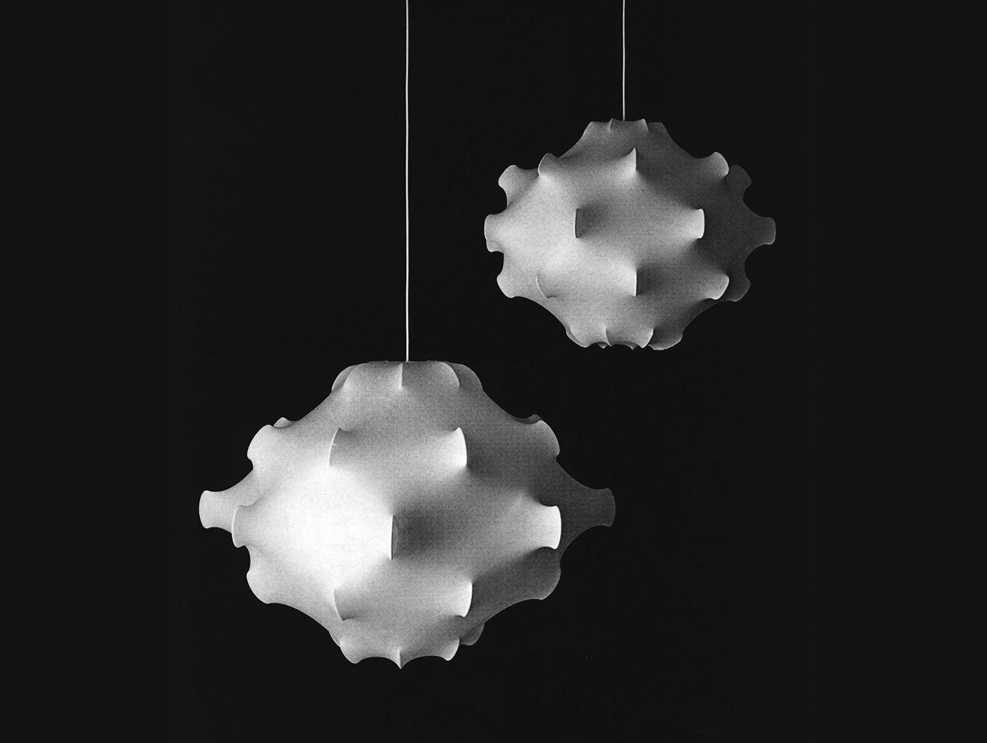 Flos Teraxacum Cocoon Pendant Light 60S Achille Pier Giacomo Castiglioni