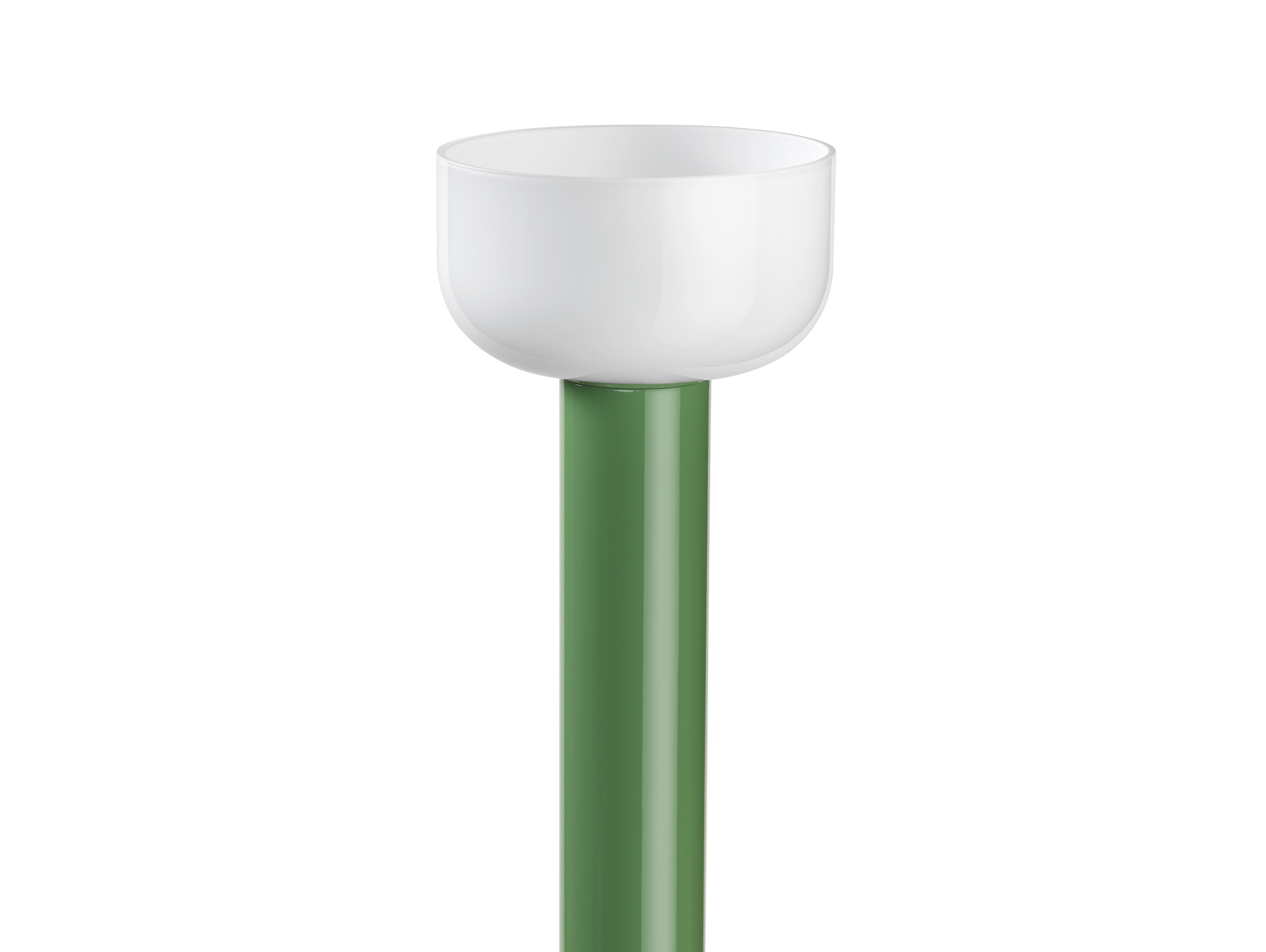 Flos bellhop floor light green close up 1
