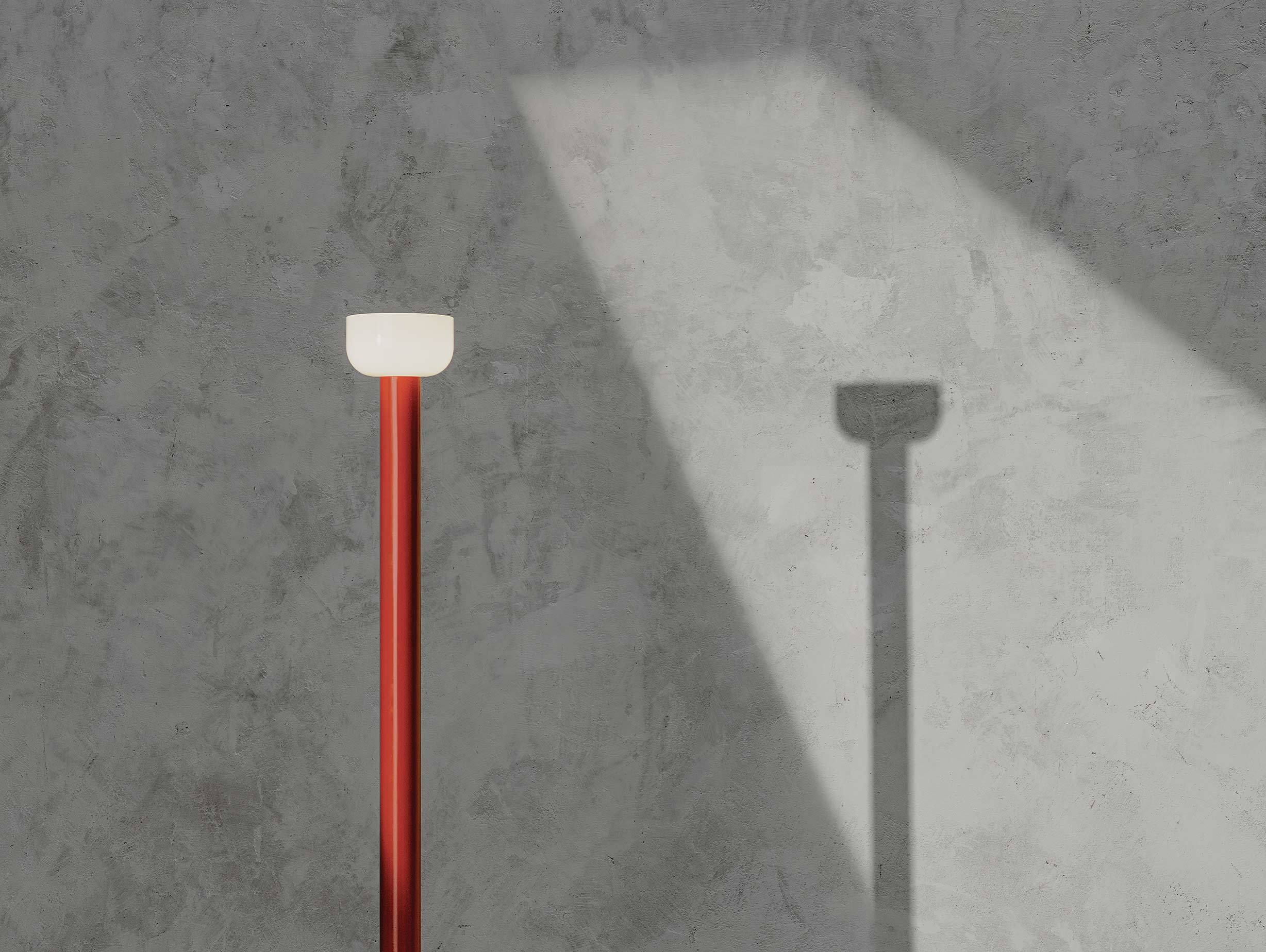 Flos bellhop floor light red ls 1