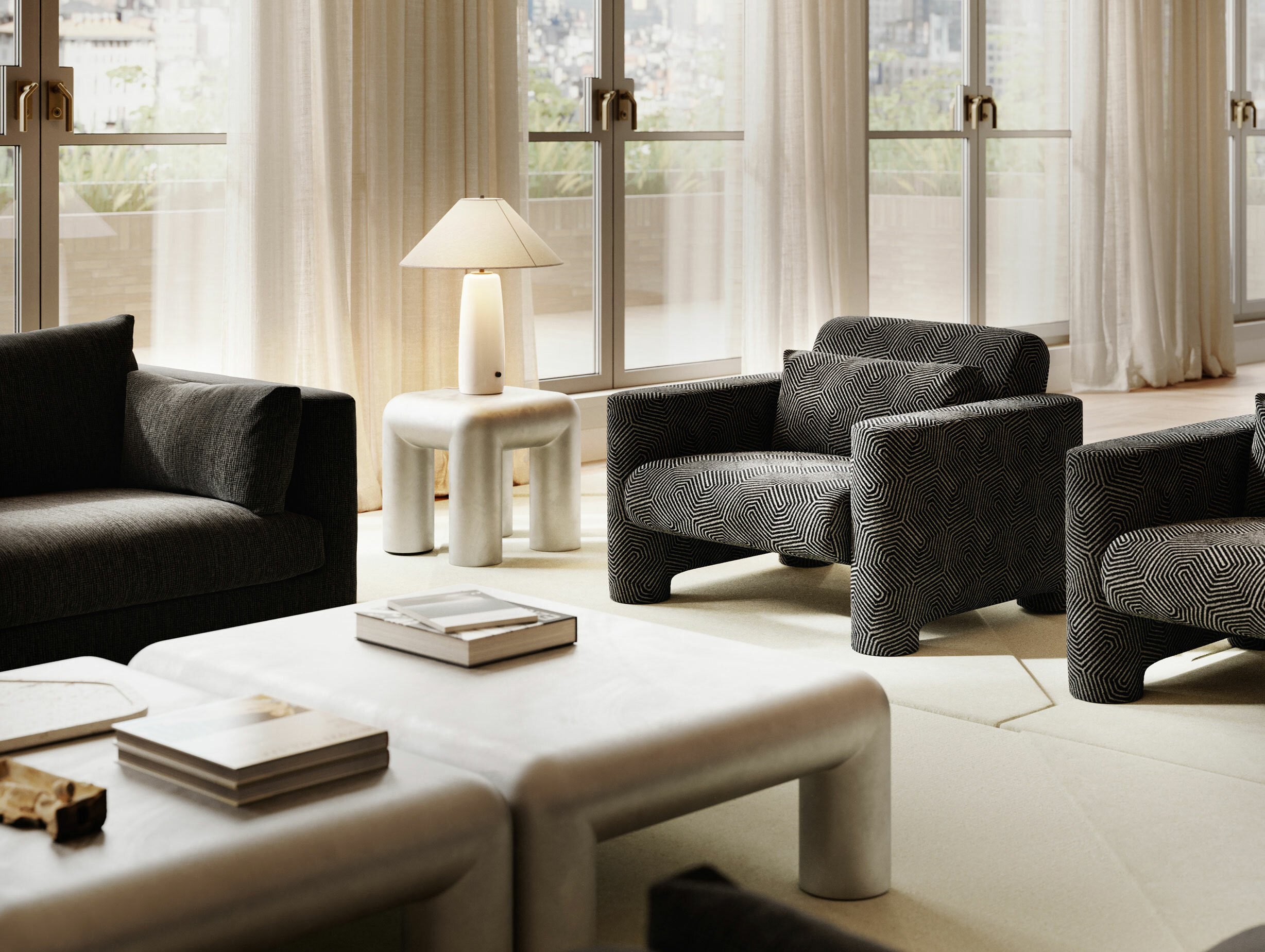 Formarkivet cubio coffee table rectangle ls 3