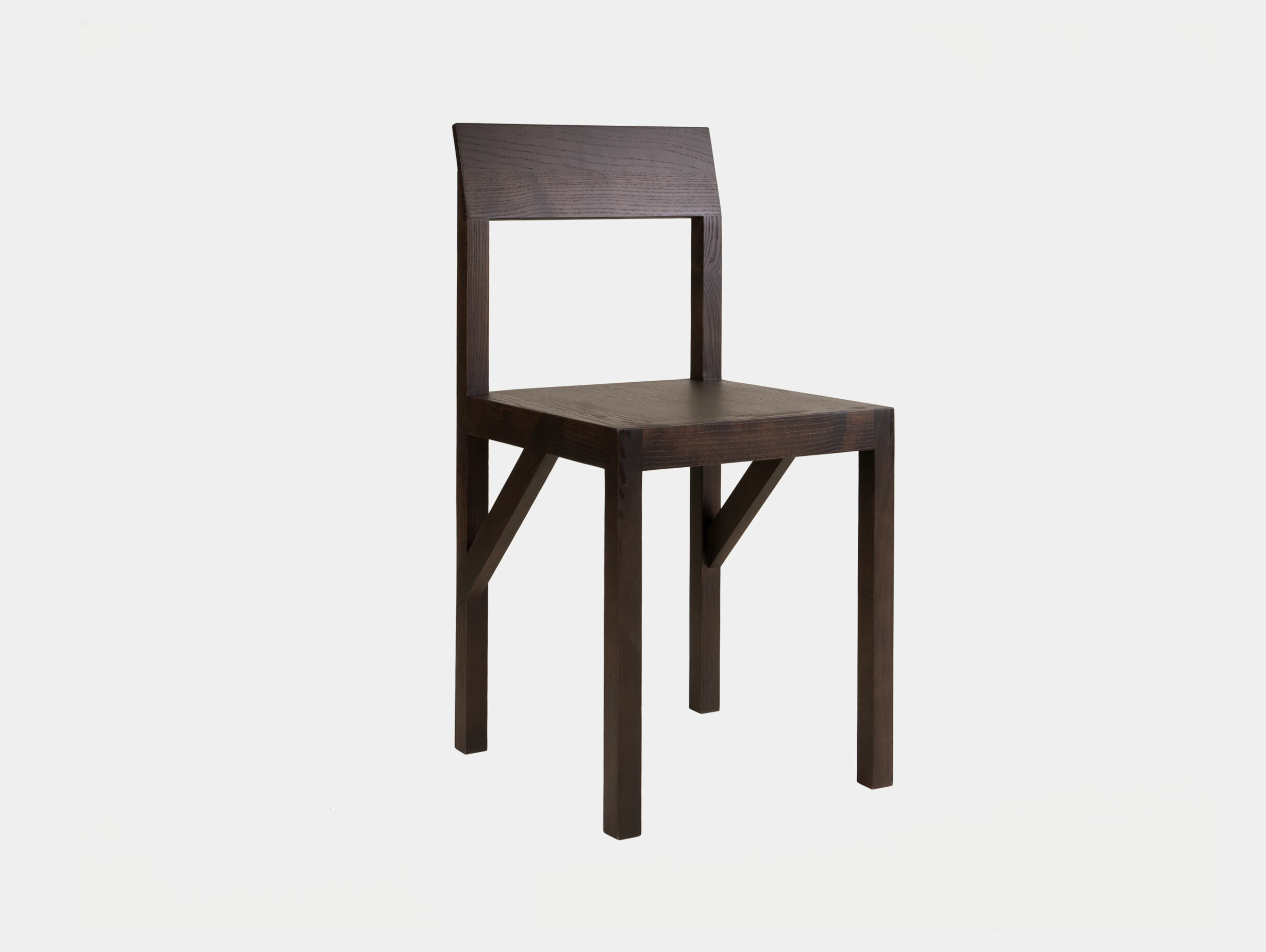 Frama bracket chair dark brown