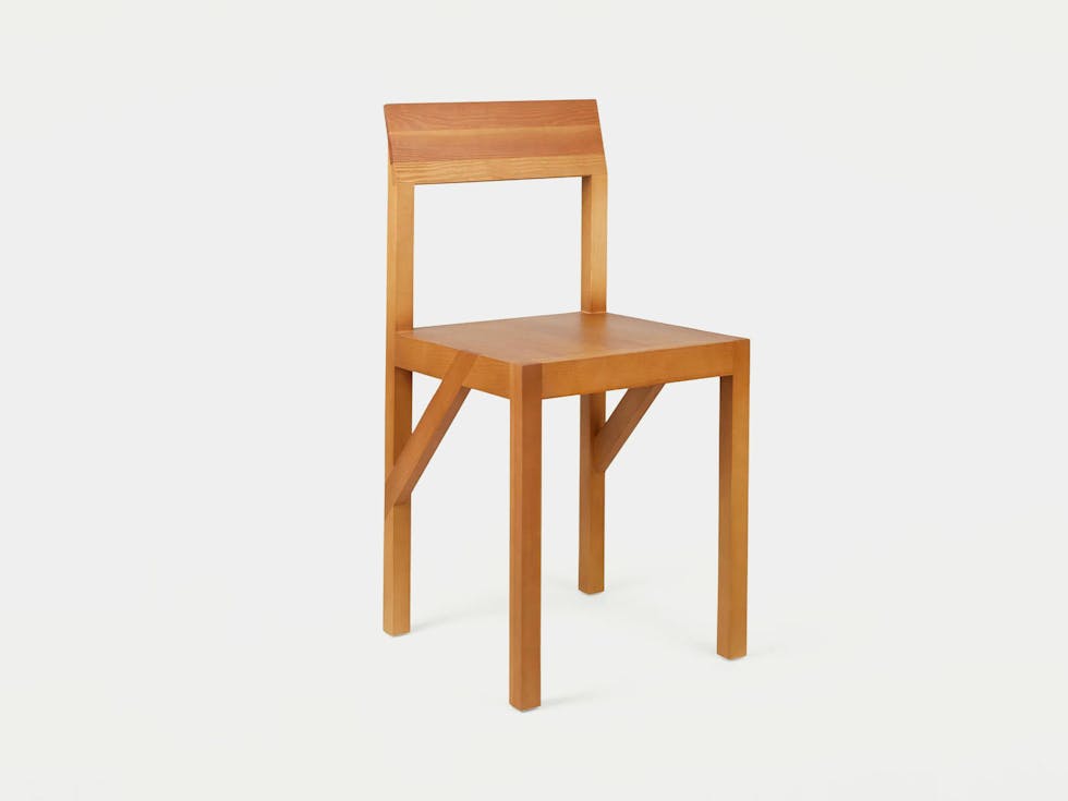 Frama bracket chair warm brown Frama bracket chair warm brown