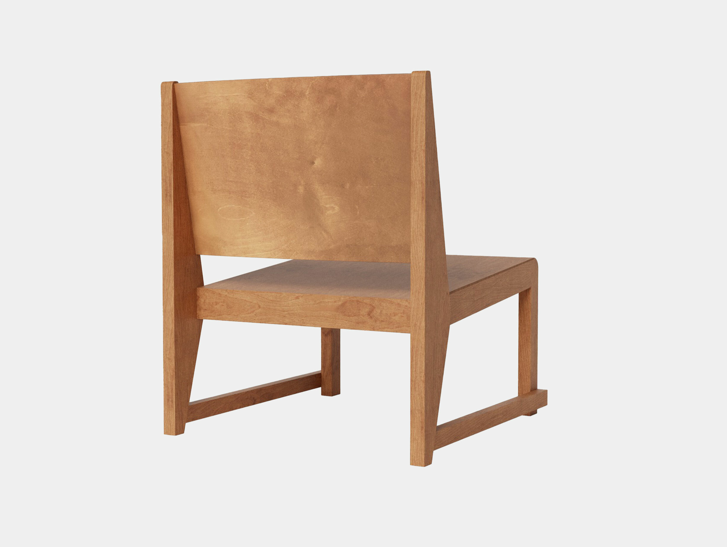 Frama easy chair 01 warm brown 2