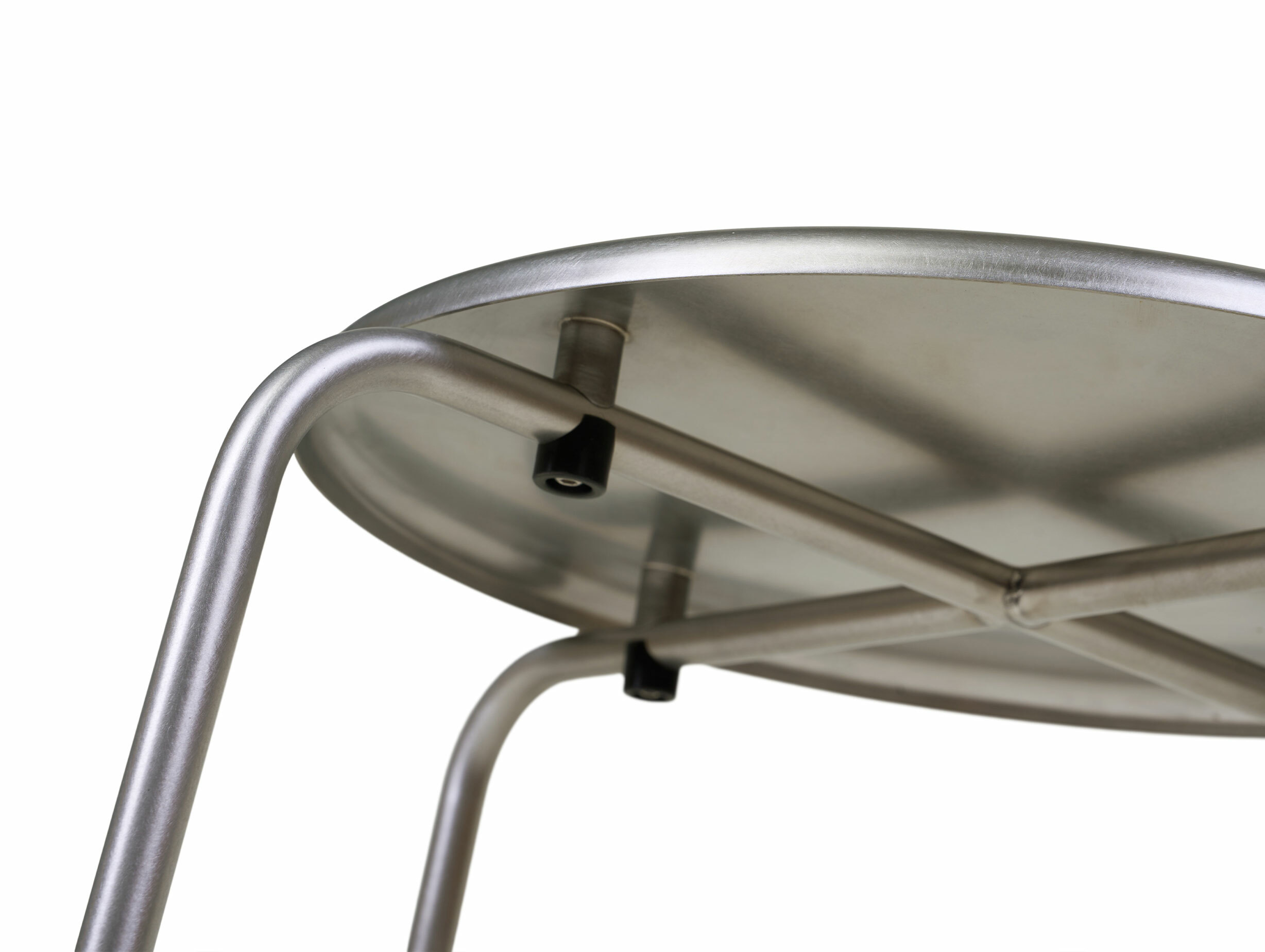 Frama troels grum schwensen petit rond stool stainless steel 2