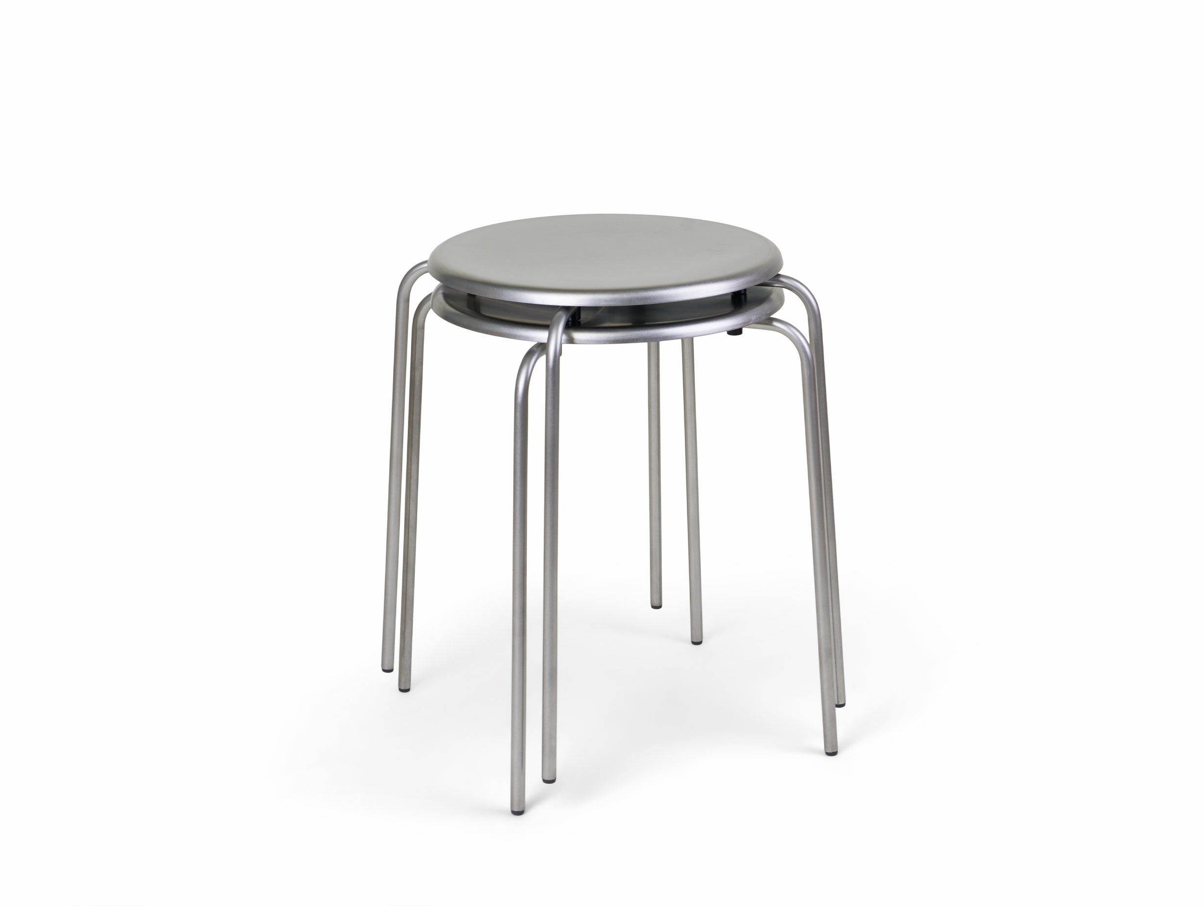 Frama troels grum schwensen petit rond stool stainless steel 3