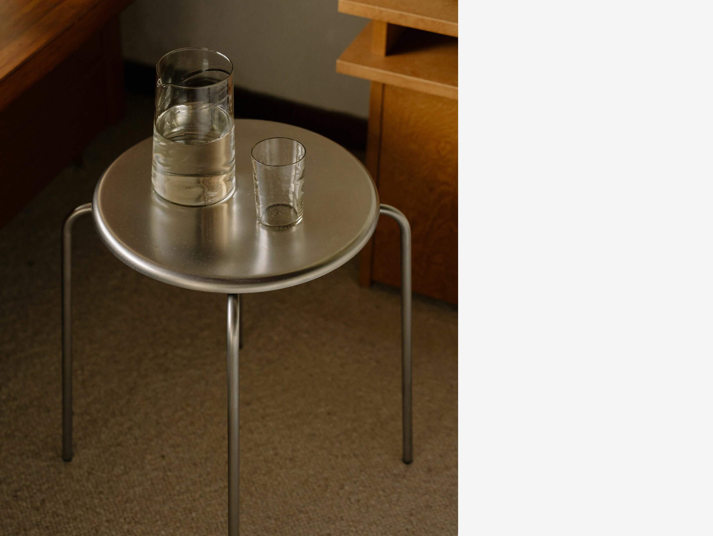 Frama troels grum schwensen petit rond stool stainless steel 5