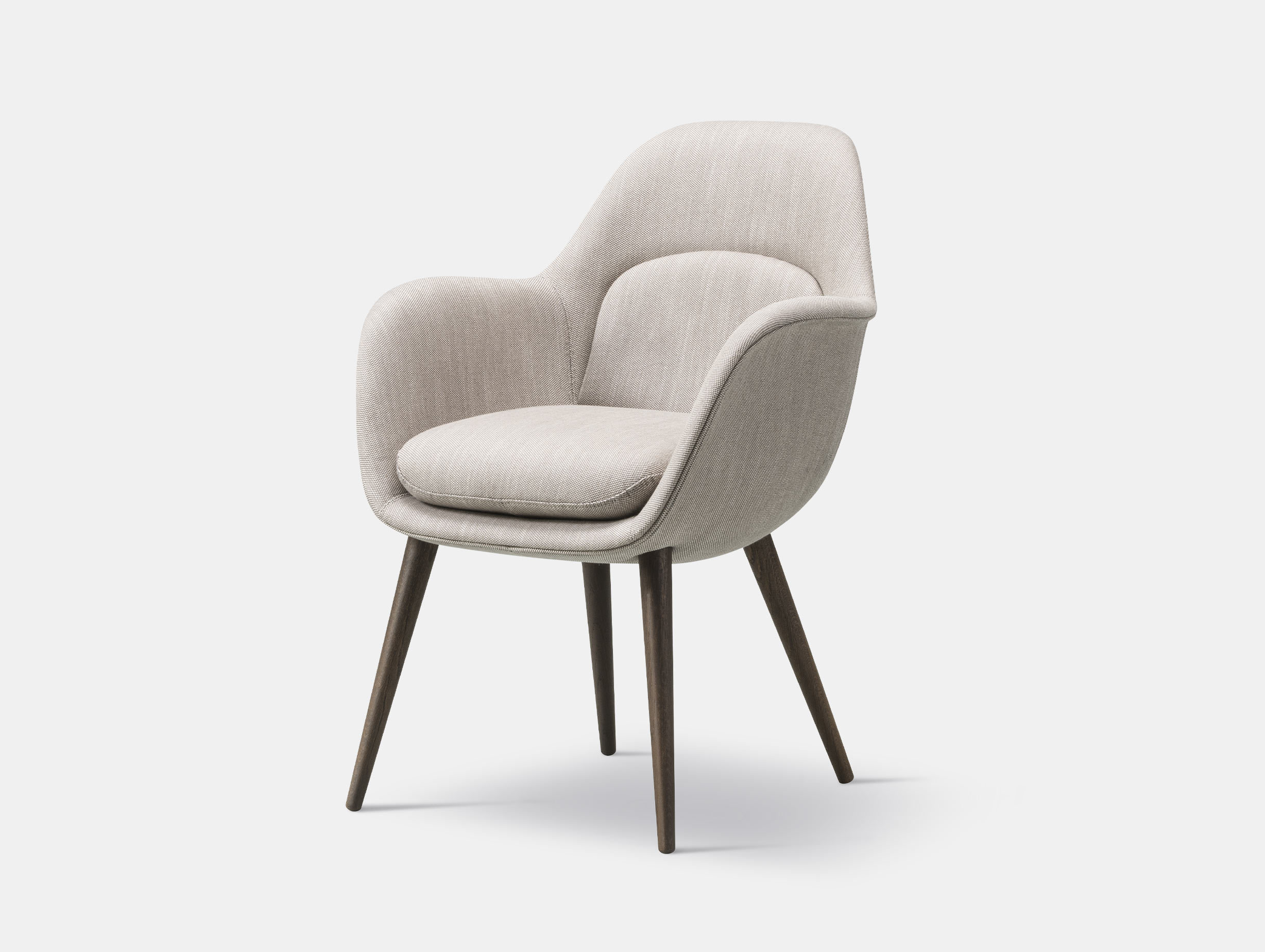 Fredericia dining chair wood base sinequanonargento001 smokedoak v1 1777