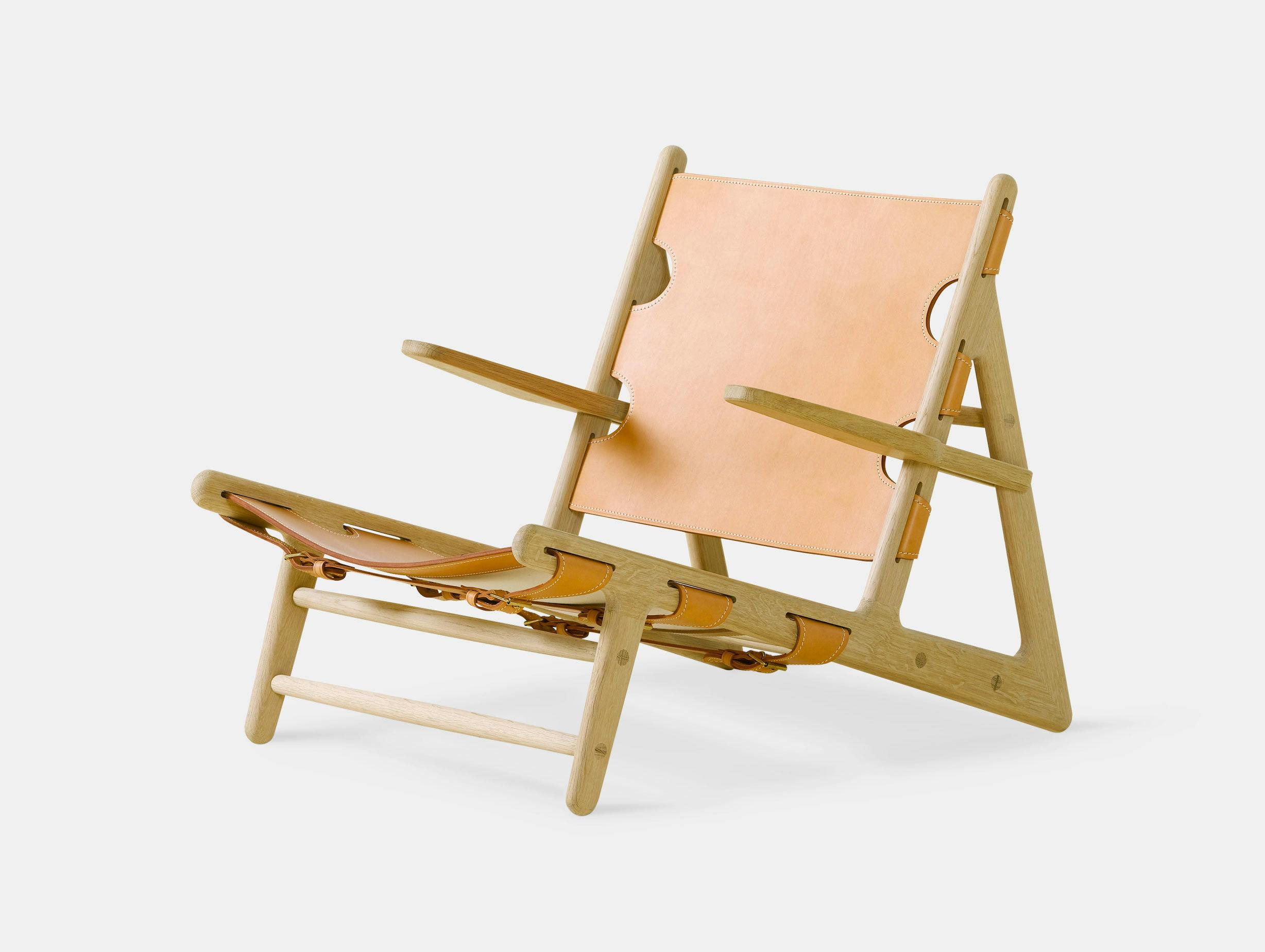 Fredericia Hunting Chair Natural Borge Mogensen