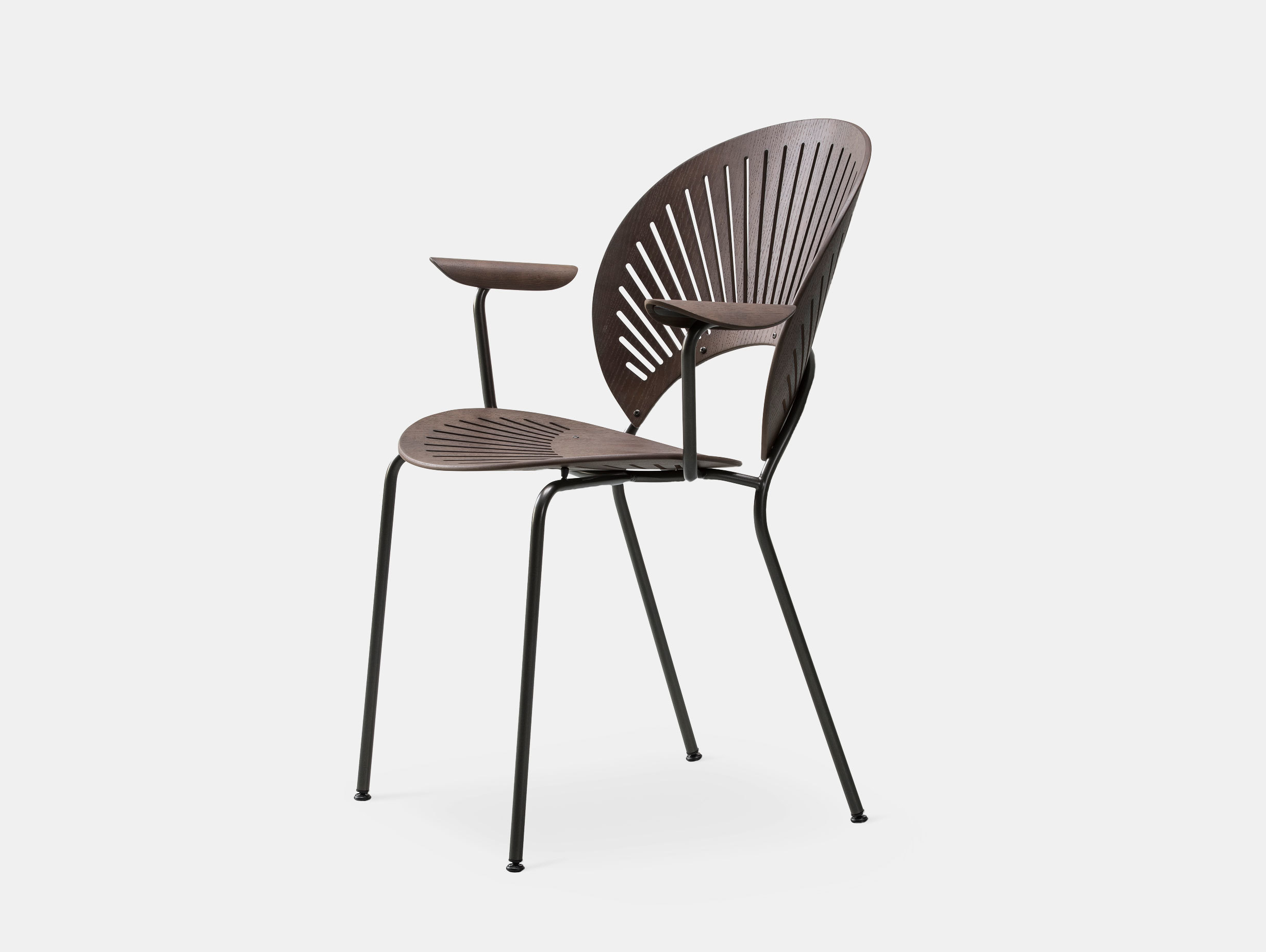 Fredericia Trinidad Armchair Smoked Oak Nanna Ditzel