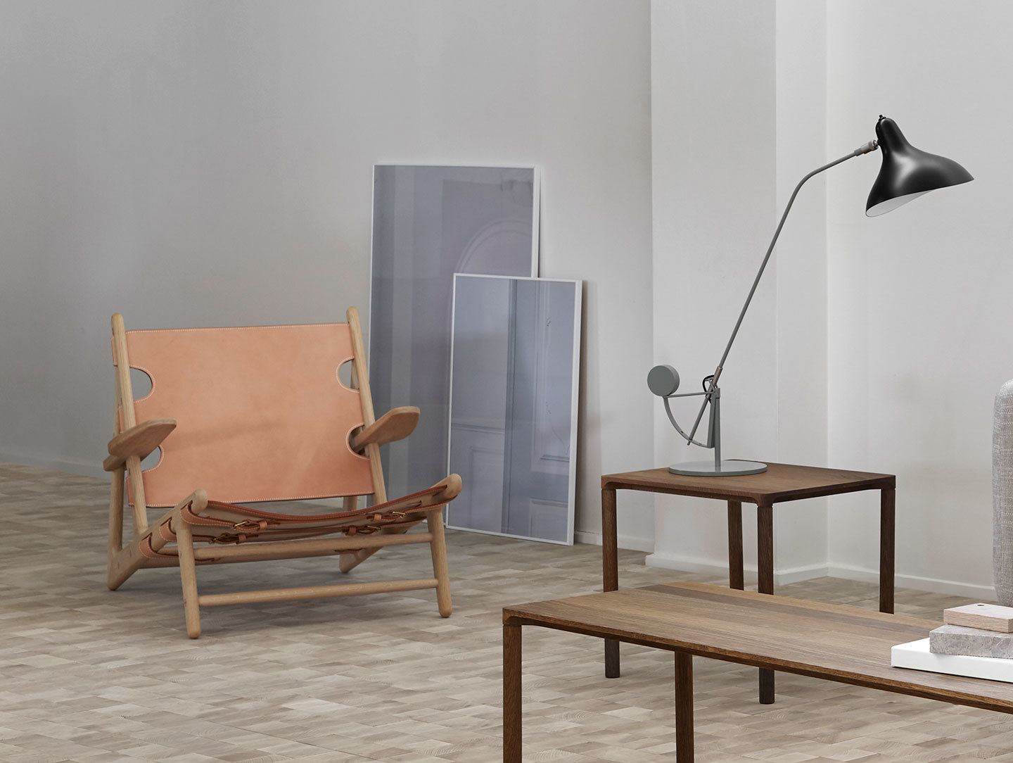 Fredericia Hunting Chair Natural 2 Borge Mogensen