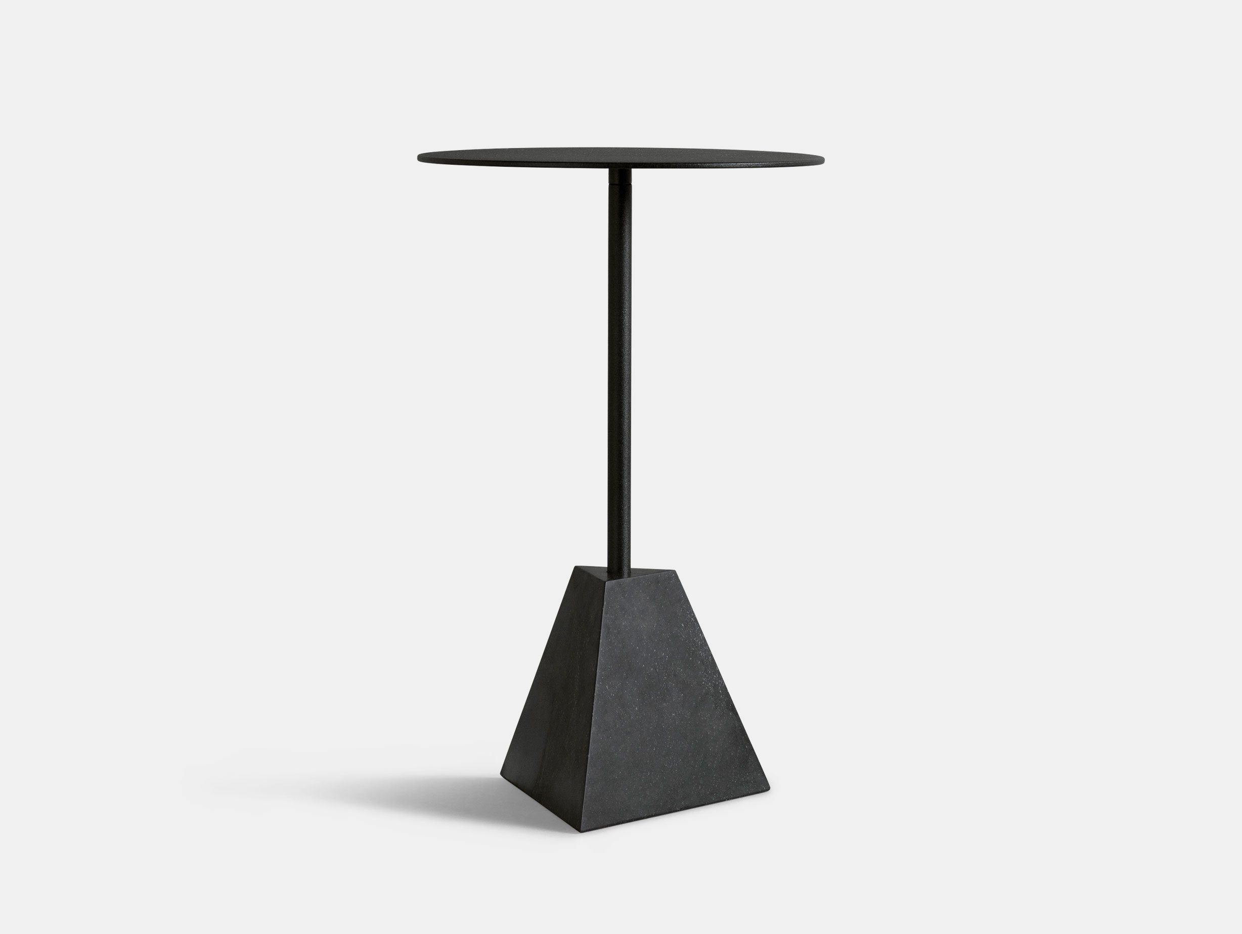 Friends Founders Knockout Side Table Pyramid Black Ida Linea Hildebrand