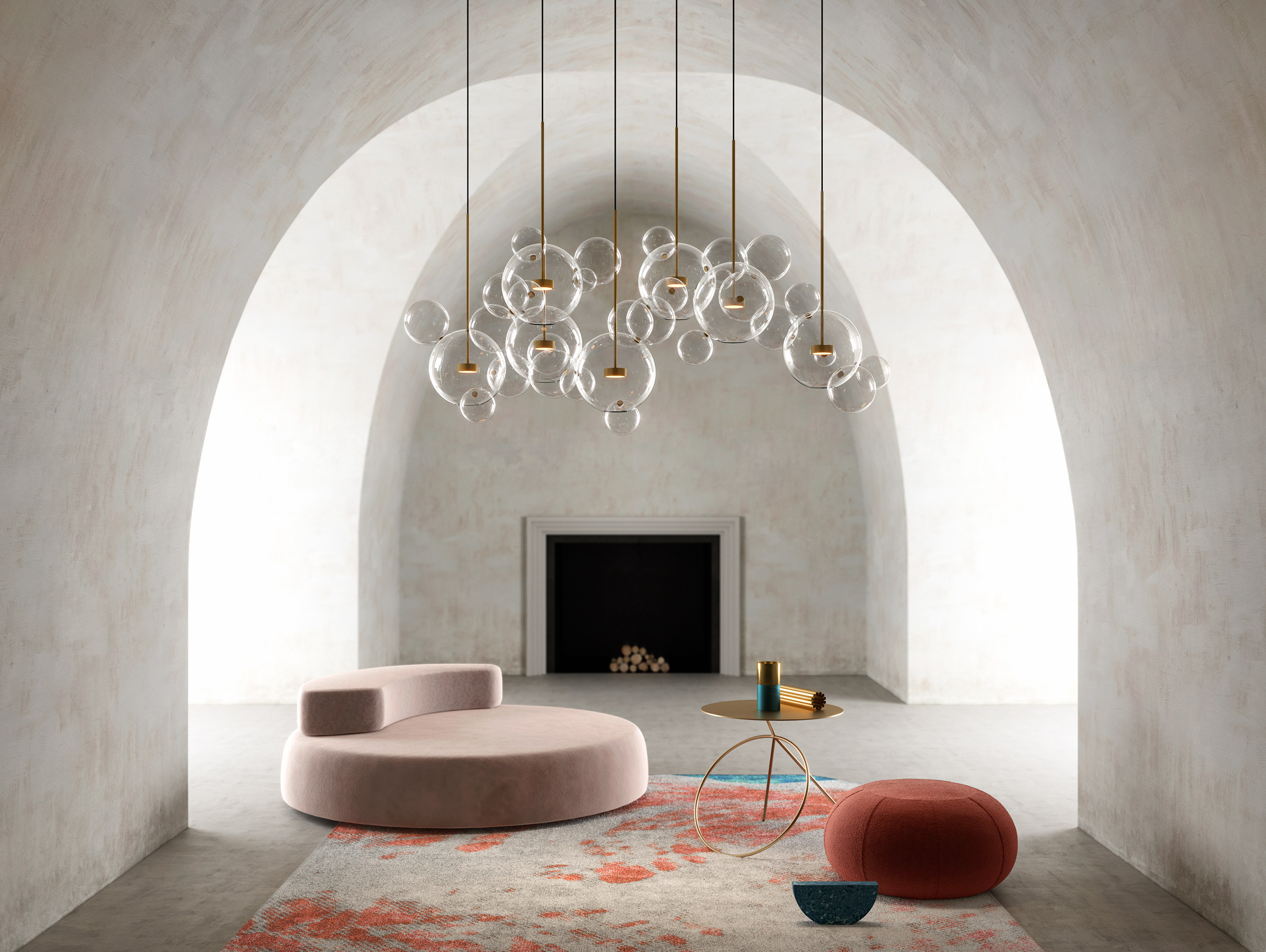 Giopato coombes bolle pendant light lifestyle4