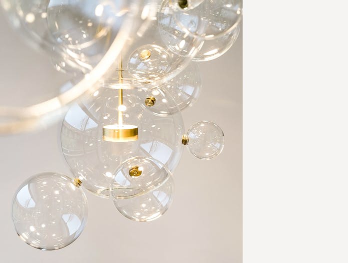 Giopato coombes bolle pendant light lifestyle7