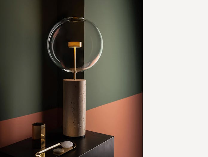 Giopato coombes bolle soffio table lamp lifestyle