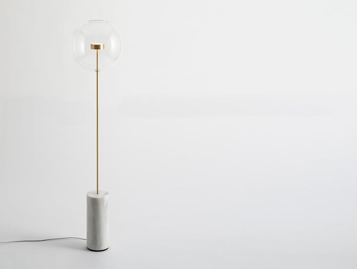 Giopato And Coombes Bolle Soffio Floor Light Low