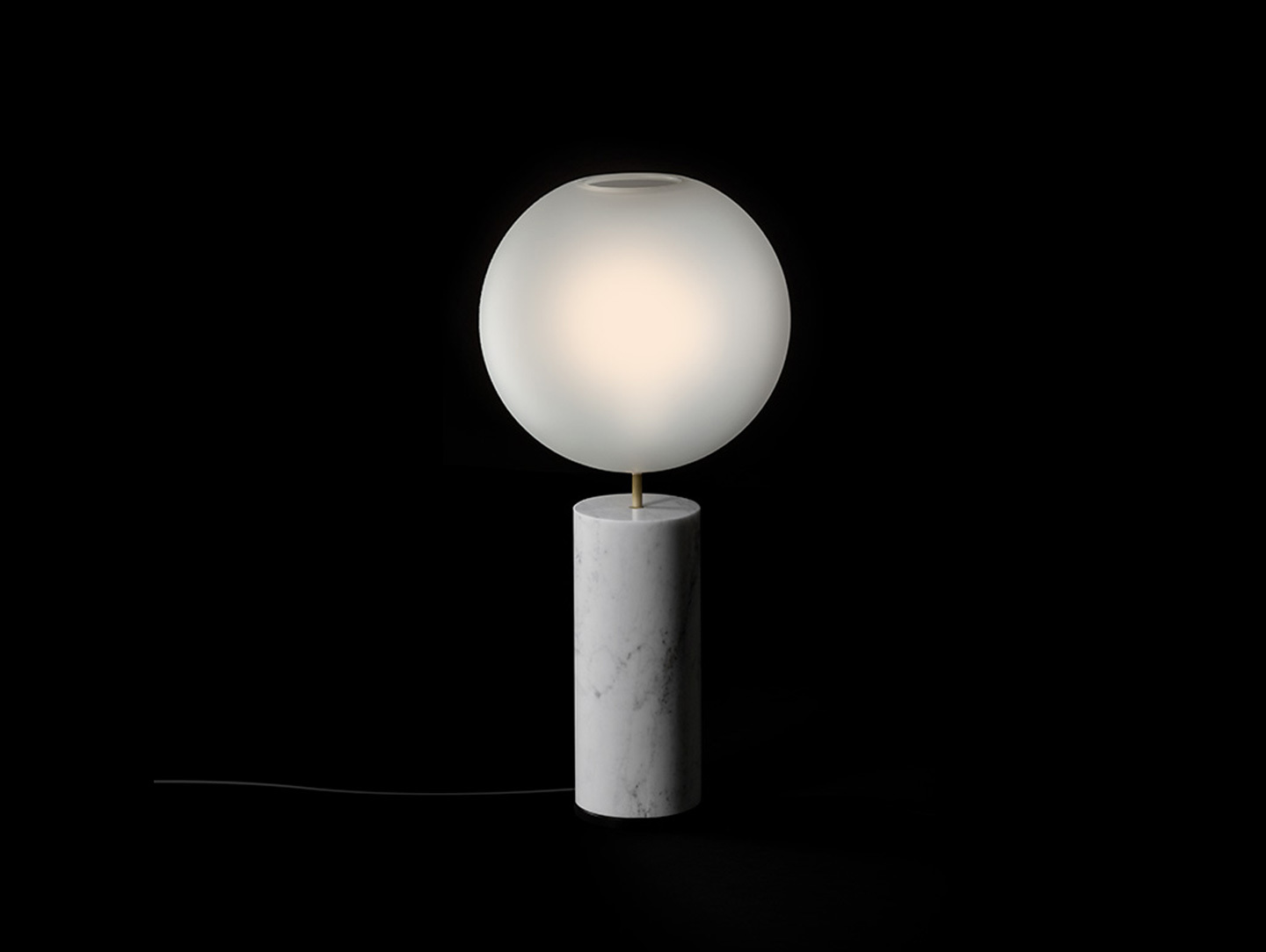 Giopato And Coombes Bolle Soffio Table Light Frosted