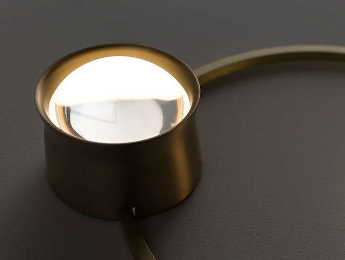 Giopato And Coombes Gioielli Wall Light Lens Detail