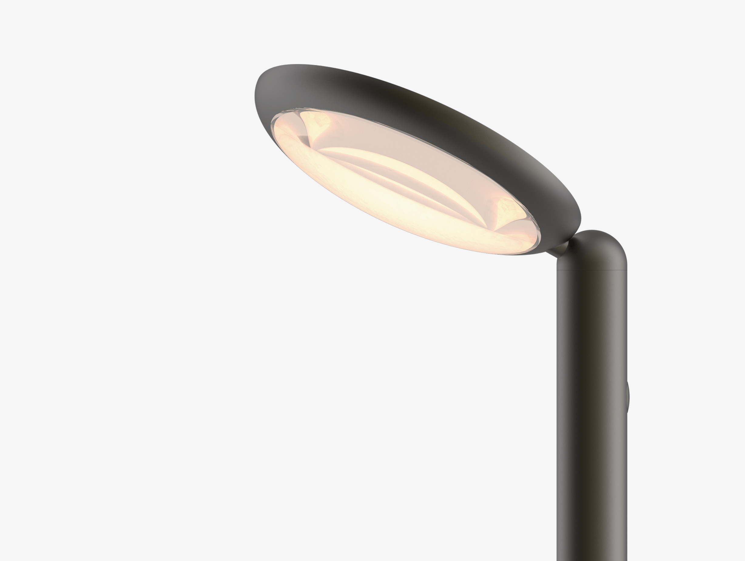 Grau parrot floor lamp portable black brass