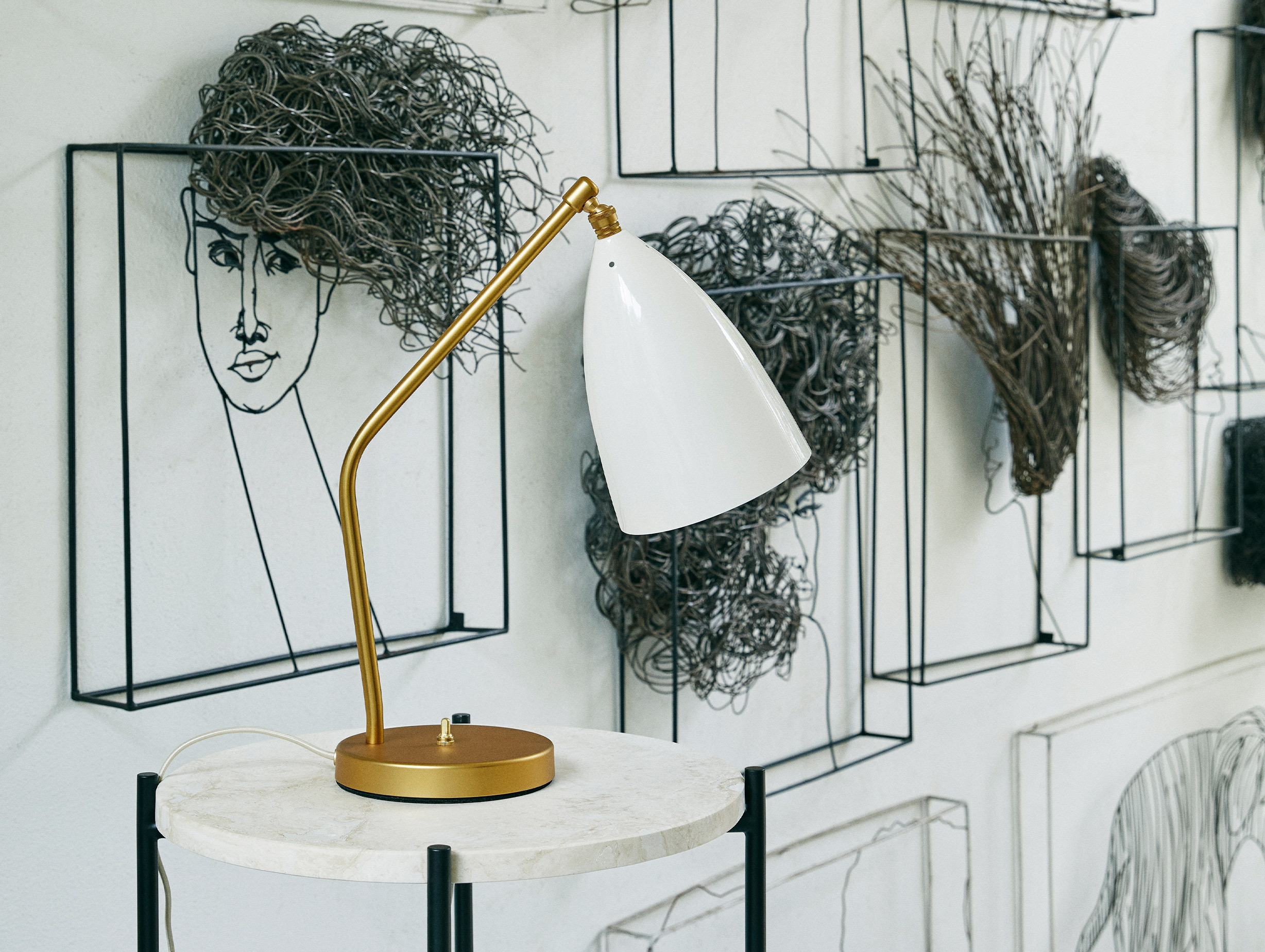 Gubi Grasshoppa Table Lamp Greta Grossman