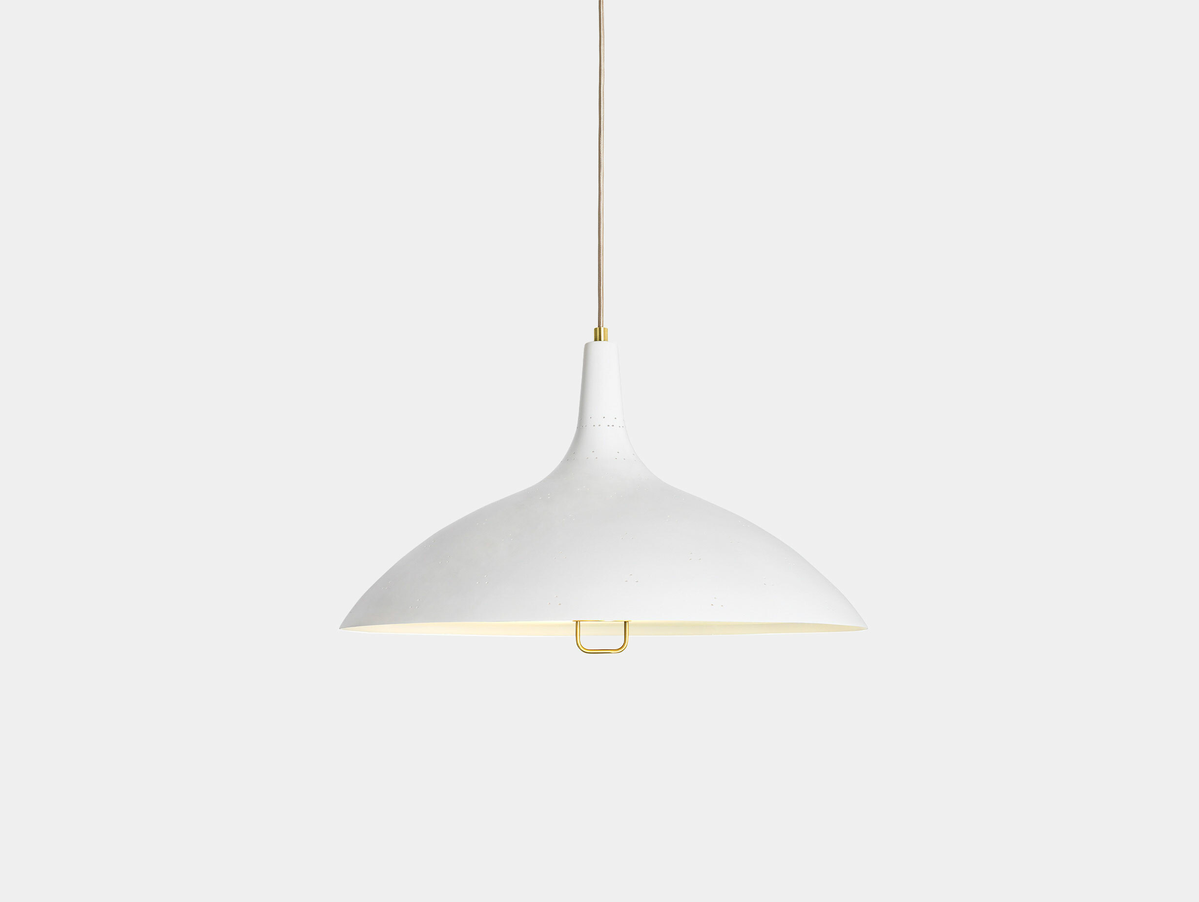 Gubi 965 Pendant Light Classic White Paavo Tynell