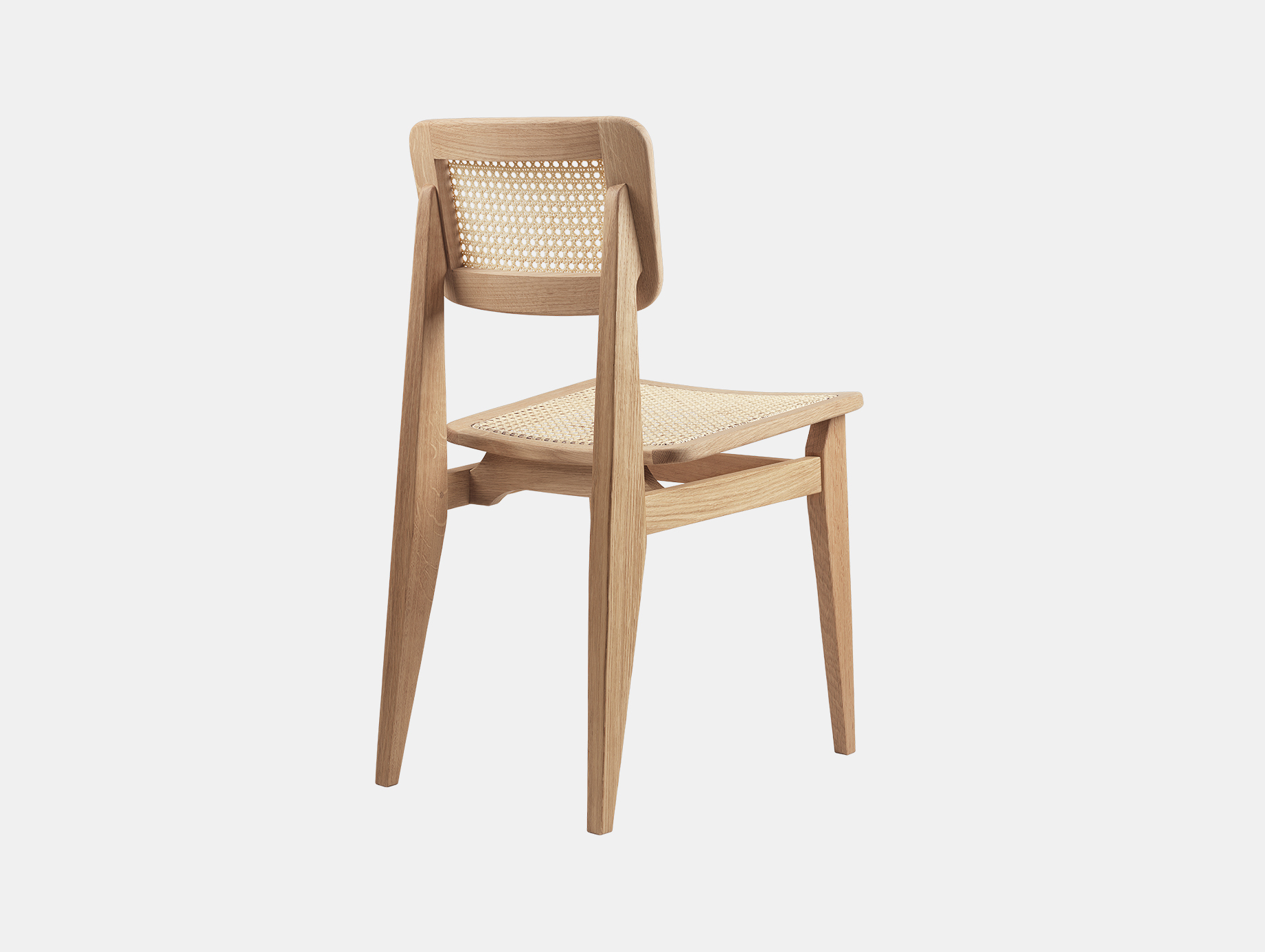 Gubi c chair dining all cane oil oak 2