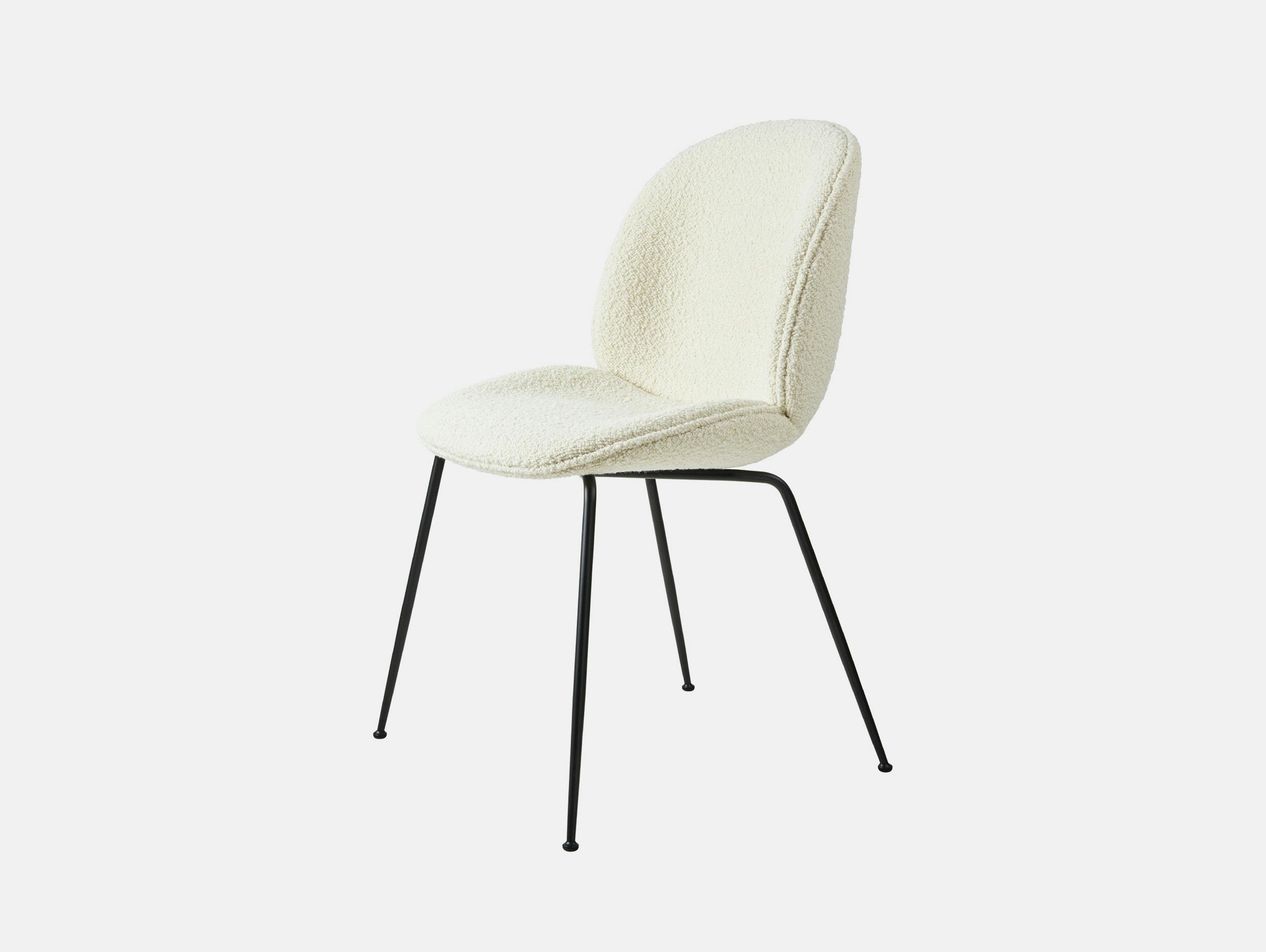 Gubi gam fratesi beetle dining chair fully upholstered karakorum 001