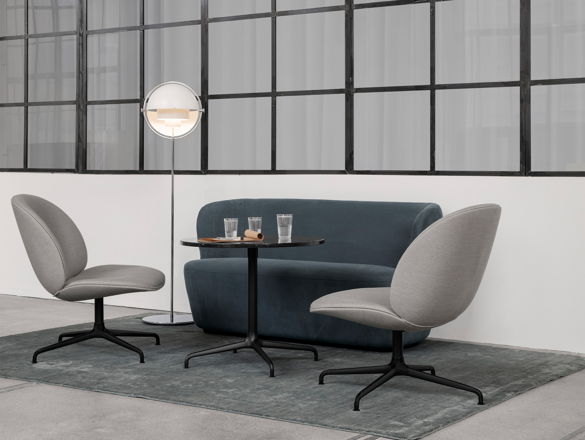 Gubi louis weisdorf multi lite floor lamp lifestyle2