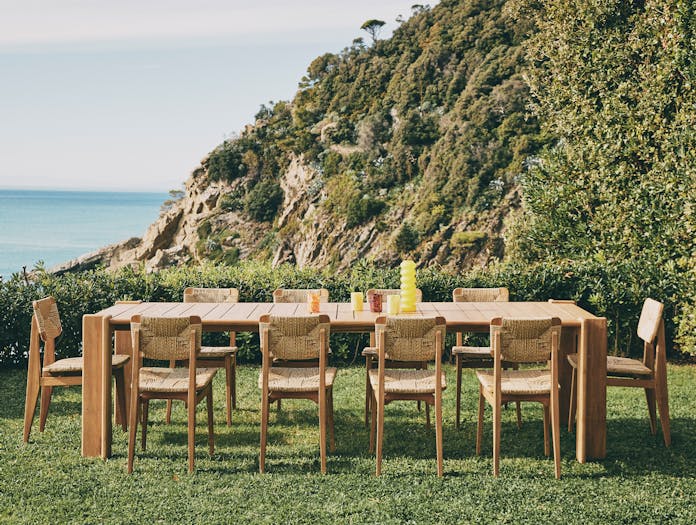 Gubi marcel gascoin outdoor c chair dining lifestyle