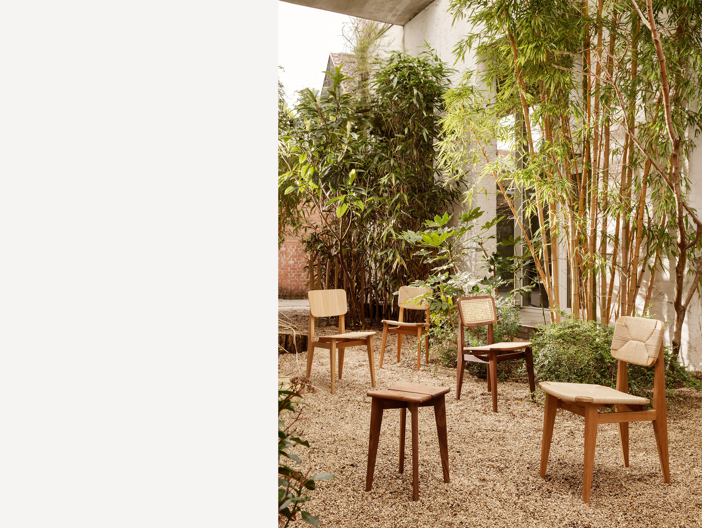 Gubi marcel gascoin outdoor c chair dining lifestyle5