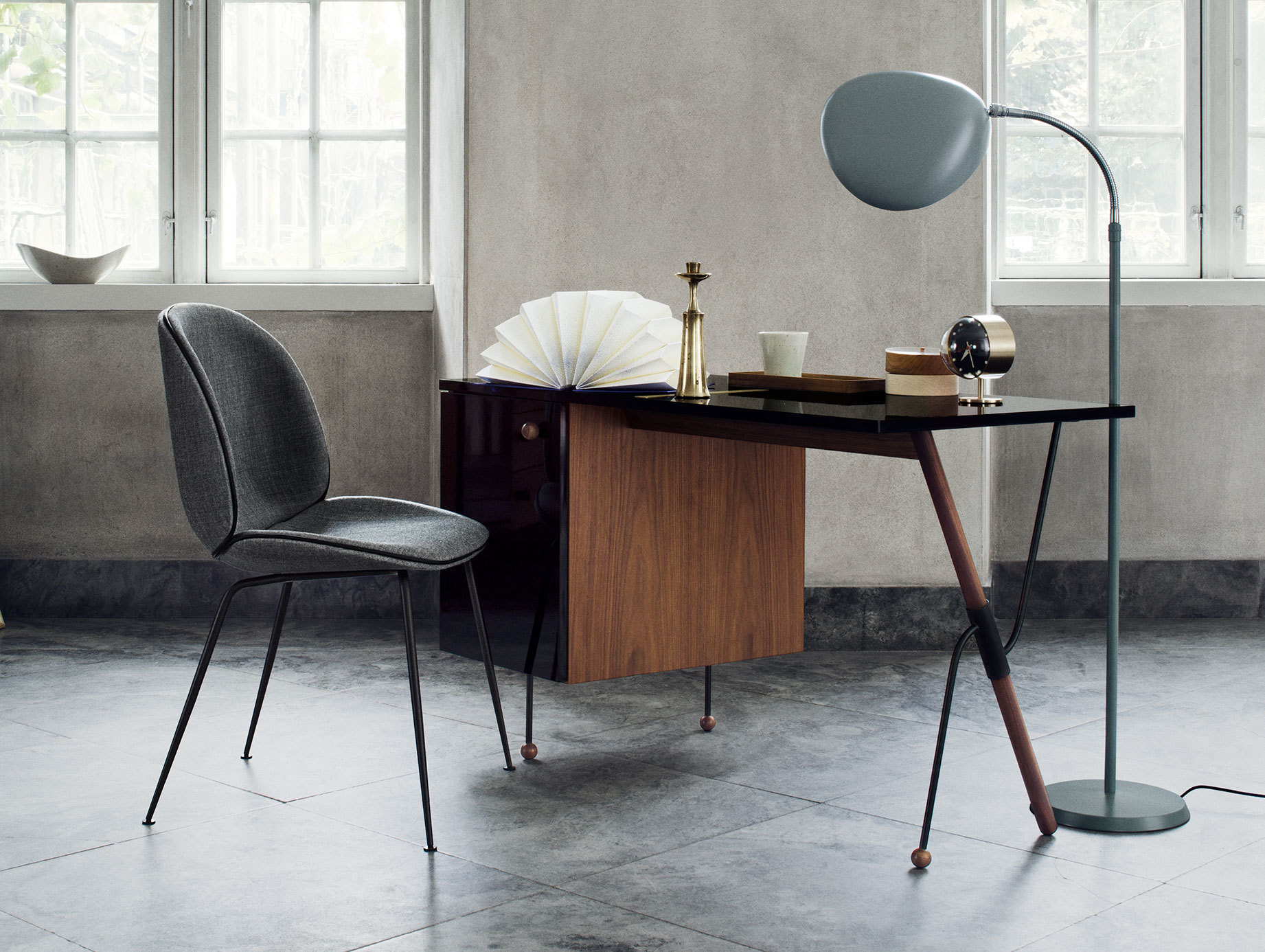 Gubi Beetle Chair Grossman Desk Cobra Floor Lamp