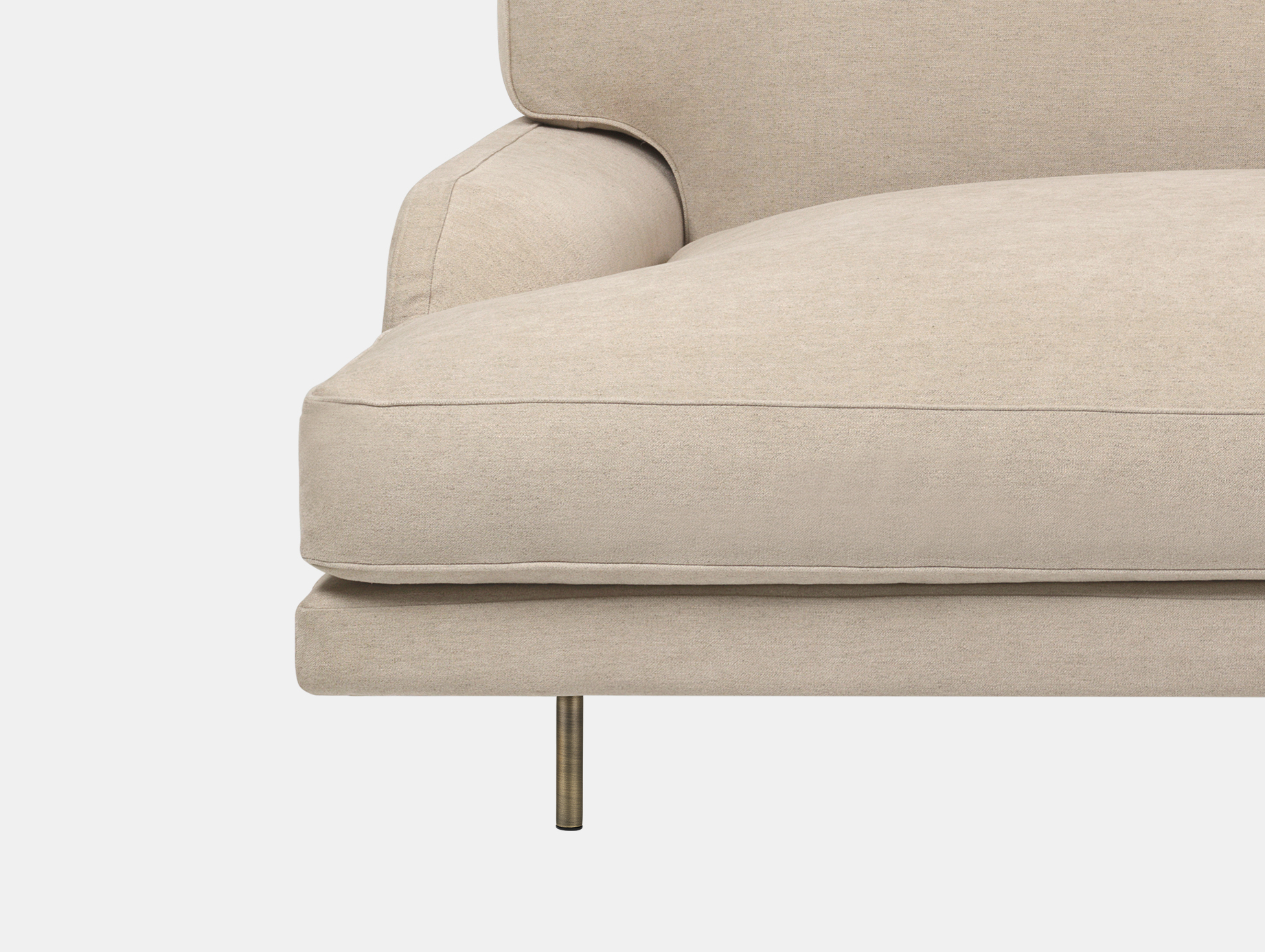 Gubi flaneur 2 5 seat sofa jab dolcelino 1202 72 brs c