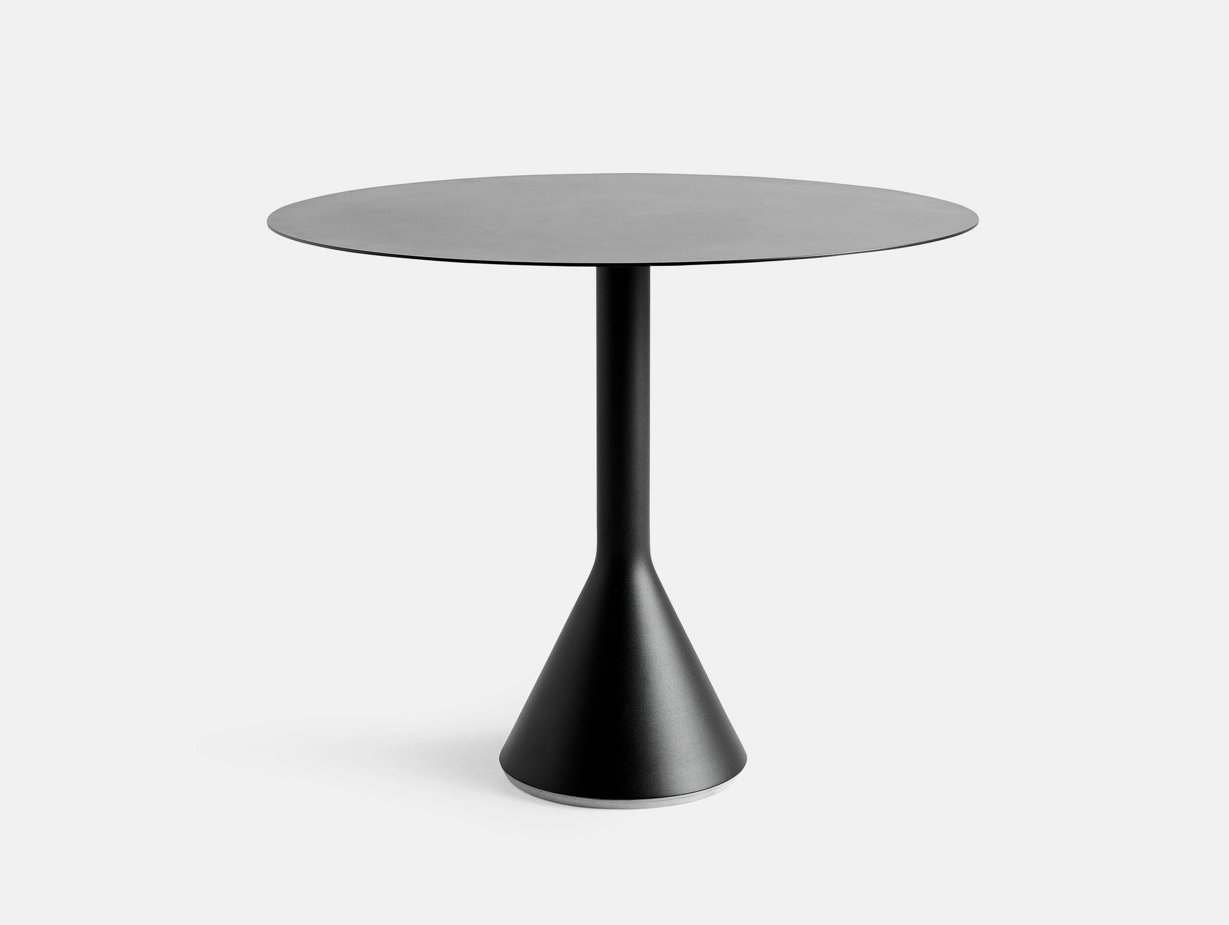 HAY palissade cone table round 90 anthracite