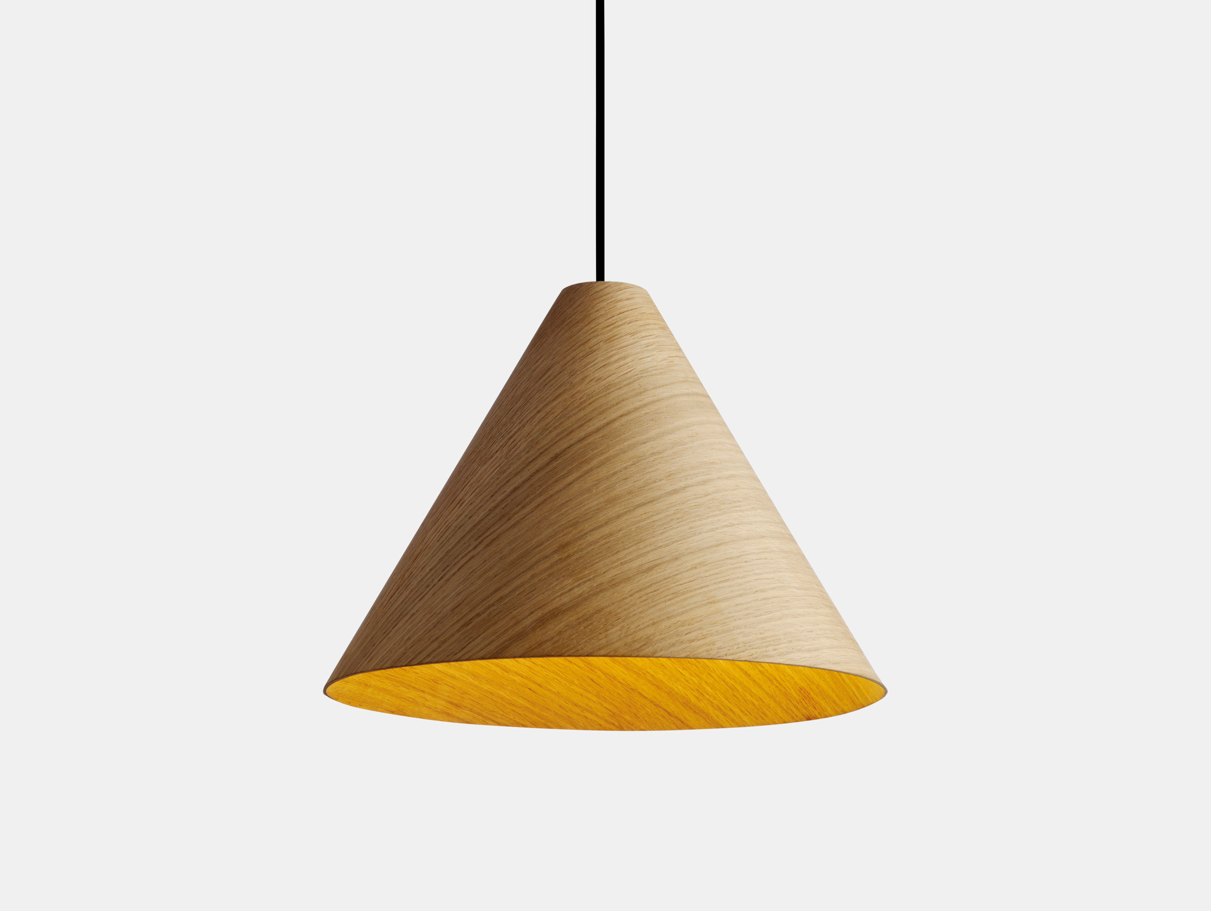 Hay 30 Degrees Pendant Light M Natural Johan Van Hengel