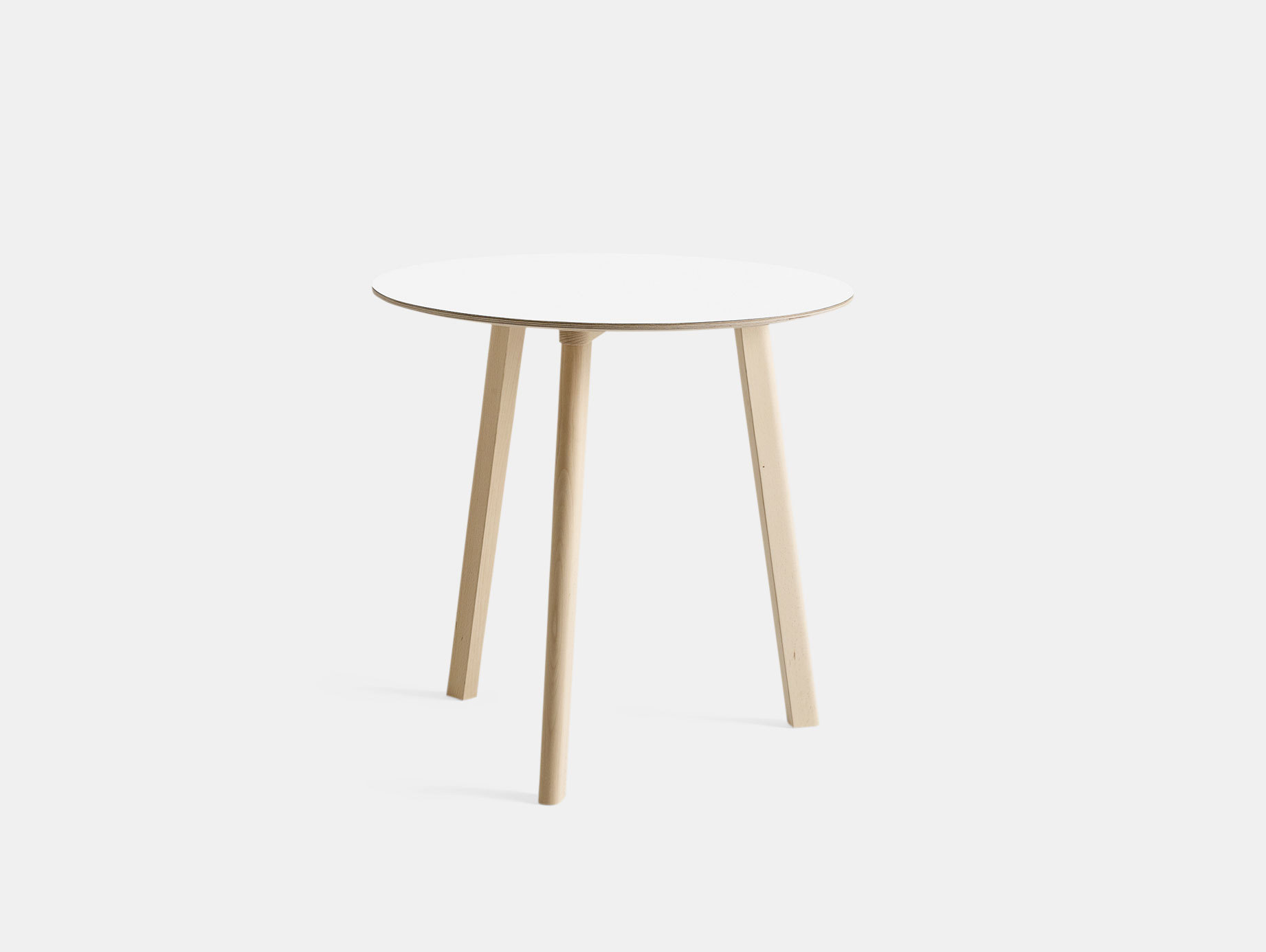 Hay Cph Deux 220 75 Table Beech White Ronan Erwan Bouroullec