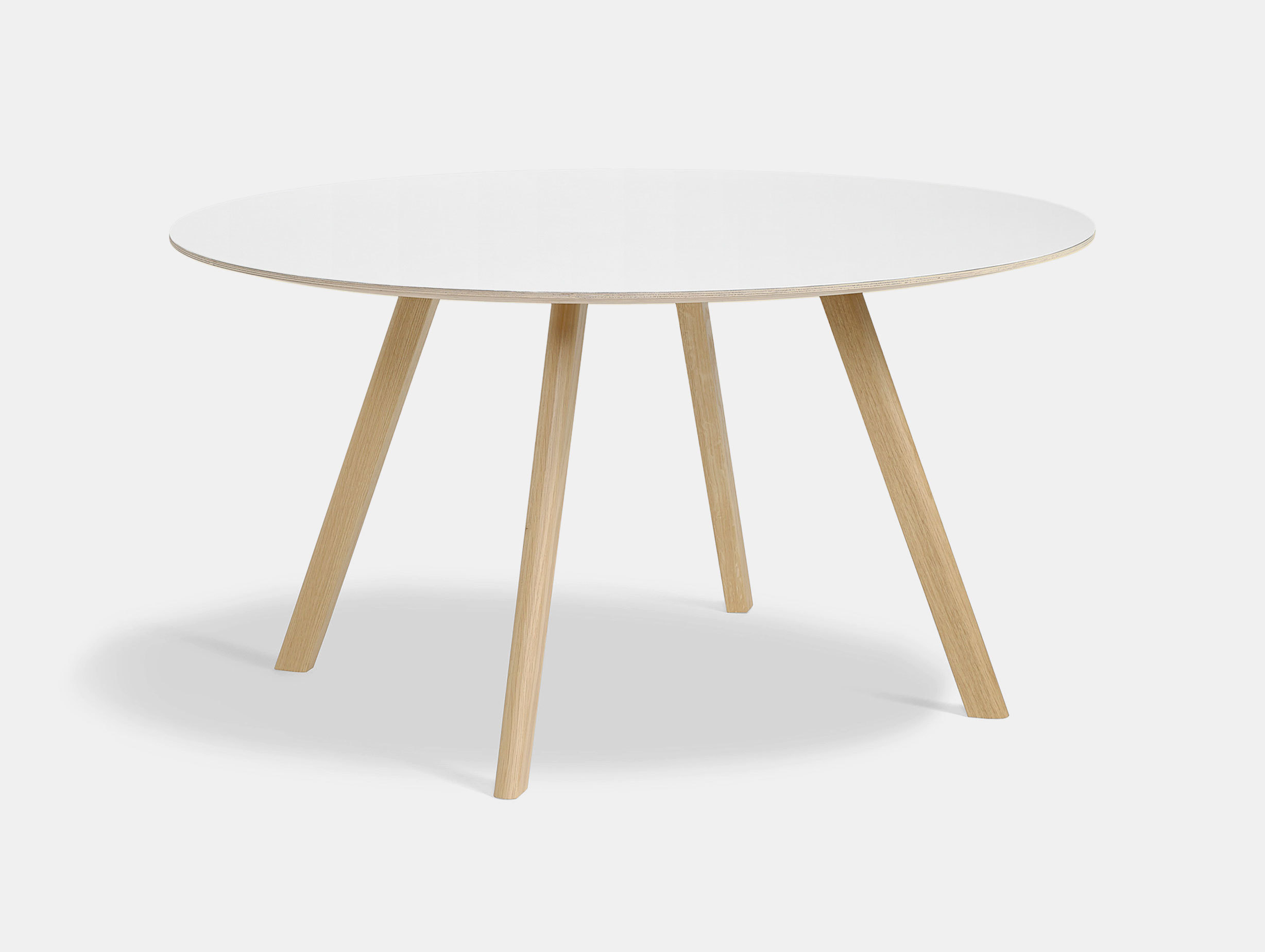 Hay Cph25 140 Oak Matt Lacquer Laminate White