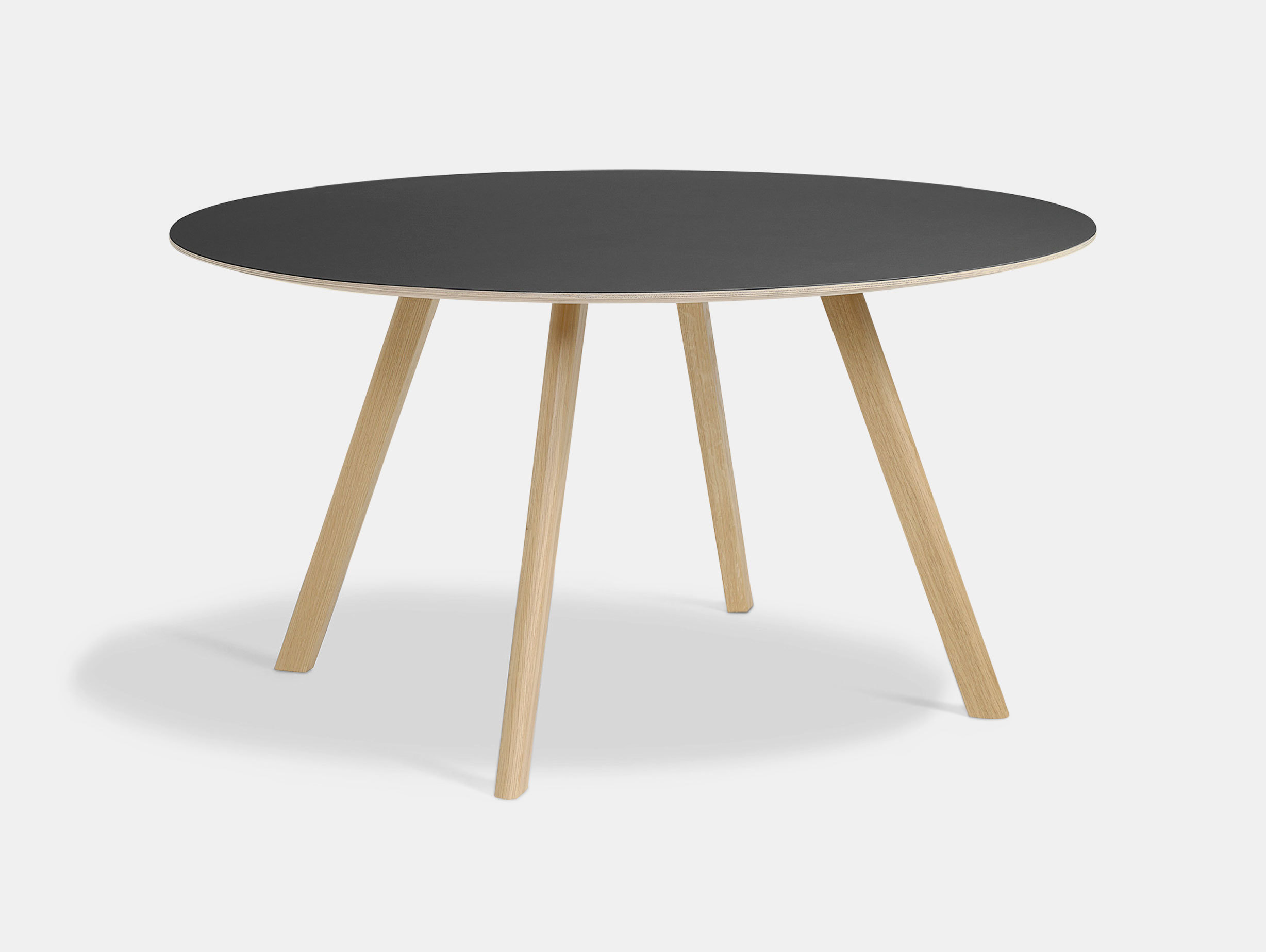 Hay Cph25 140 Oak Matt Lacquer Lino Black