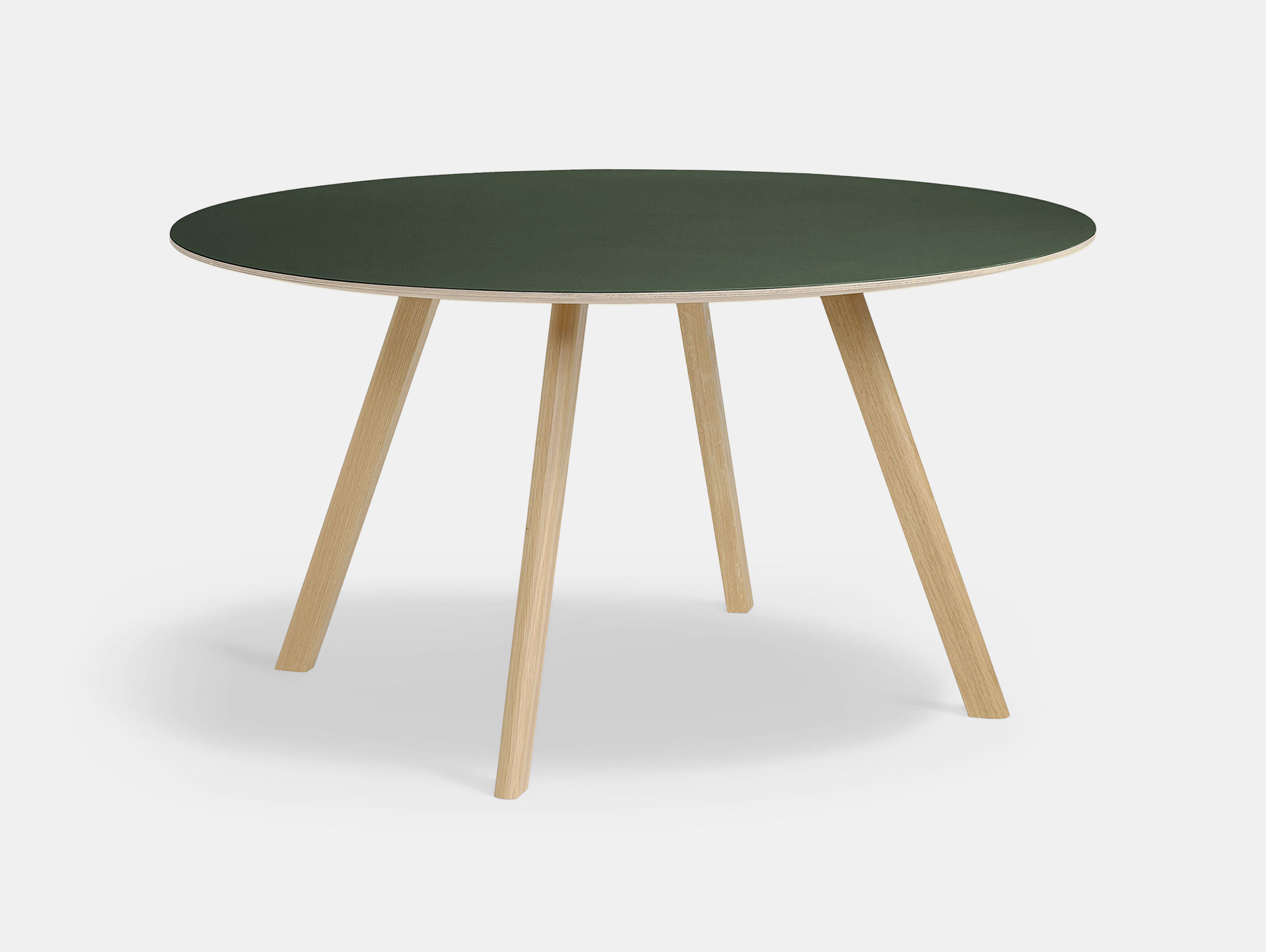 Hay Cph25 140 Oak Matt Lacquer Lino Green