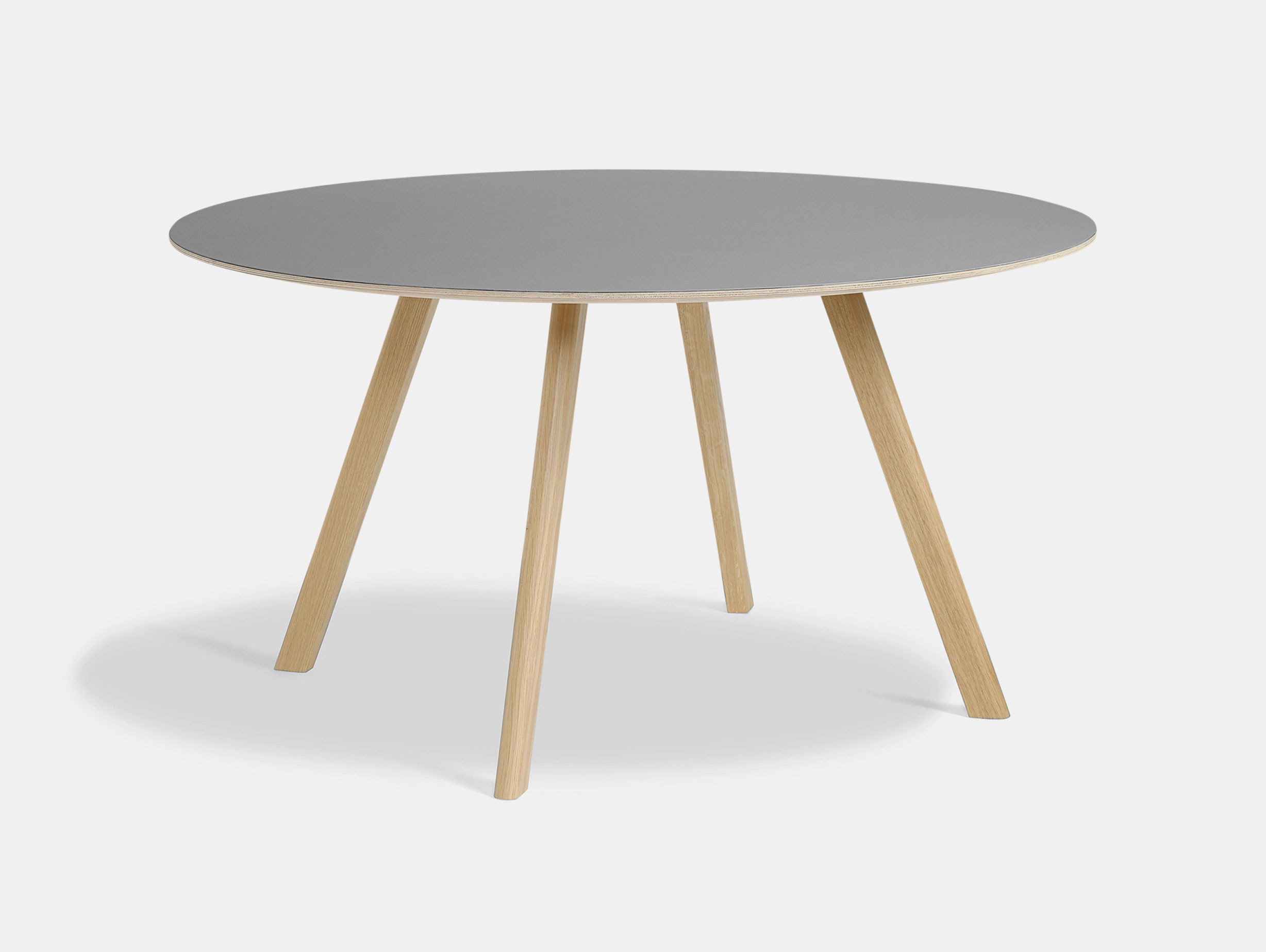 Hay Cph25 140 Oak Matt Lacquer Lino Grey