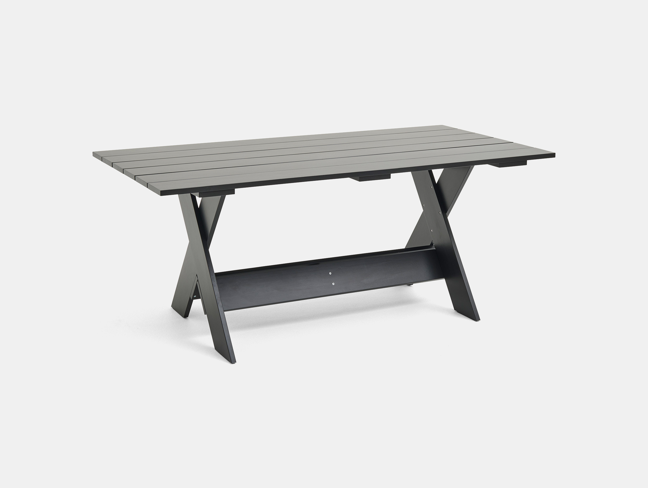 Hay Gerrit Rietveld Crate Dining Table Black 180