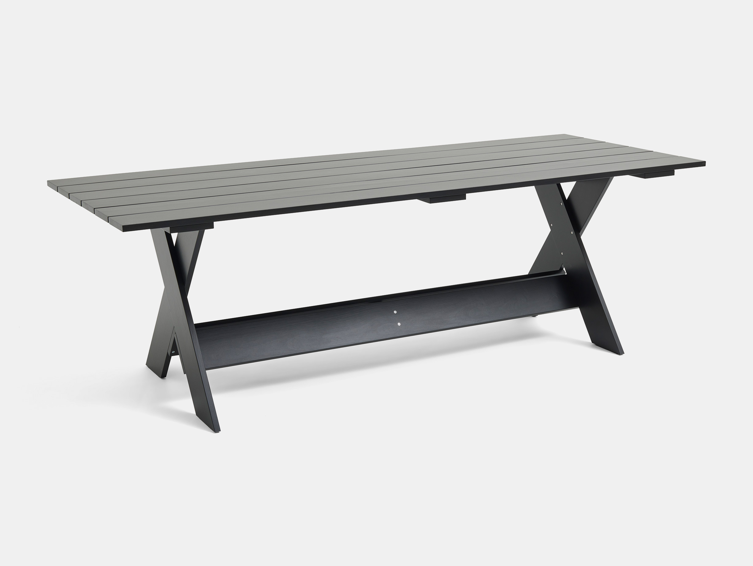 Hay Gerrit Rietveld Crate Dining Table Black 230